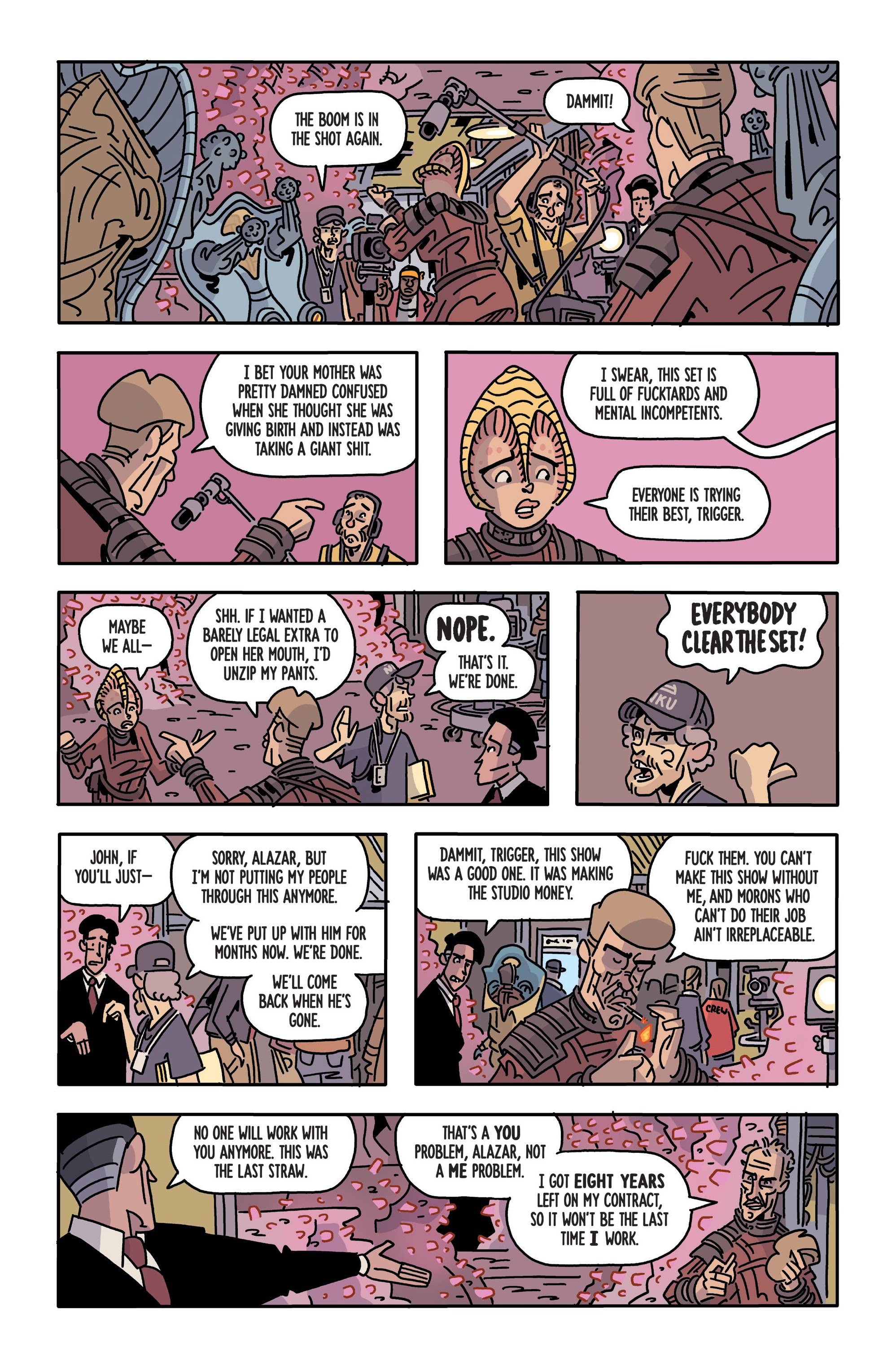 Read online The Six Sidekicks of Trigger Keaton comic -  Issue #3 - 4
