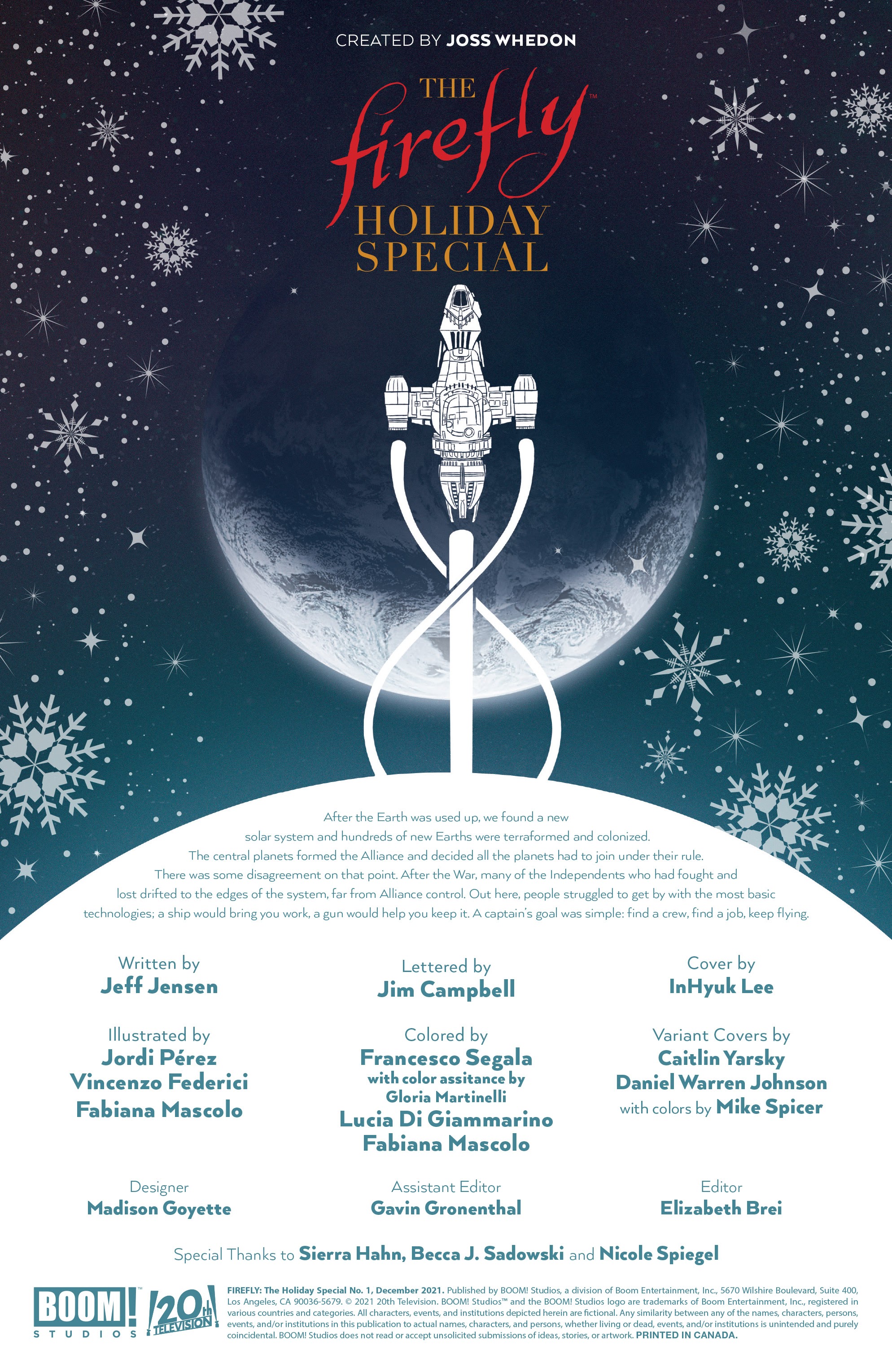 Read online Firefly Holiday Special comic -  Issue # Full - 2