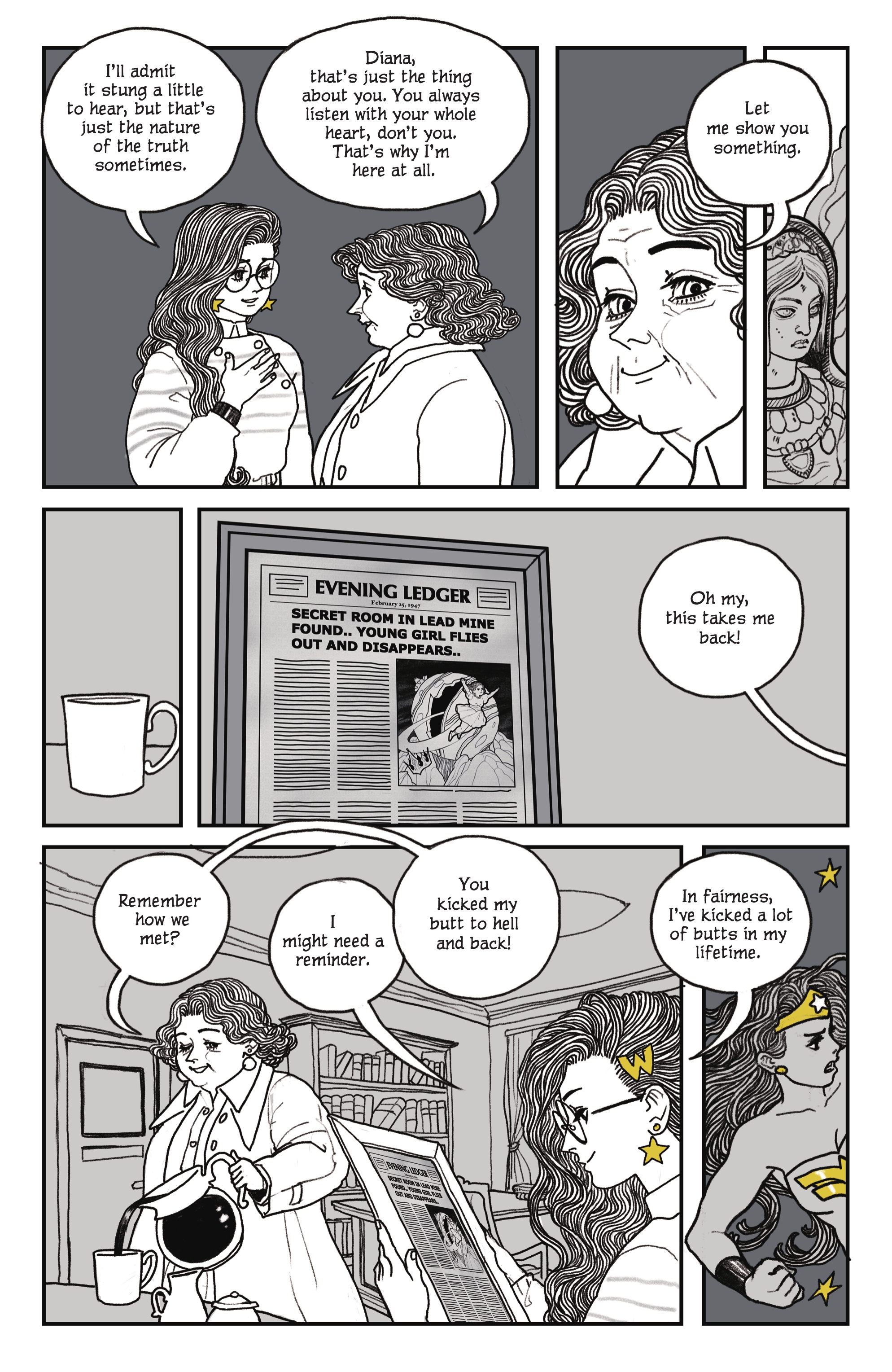 Read online Wonder Woman Black & Gold comic -  Issue #5 - 37