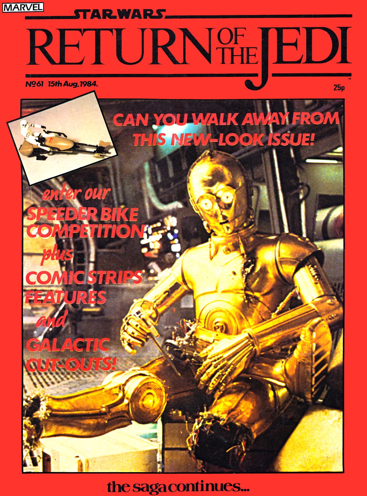 Read online Return of the Jedi comic -  Issue #61 - 1