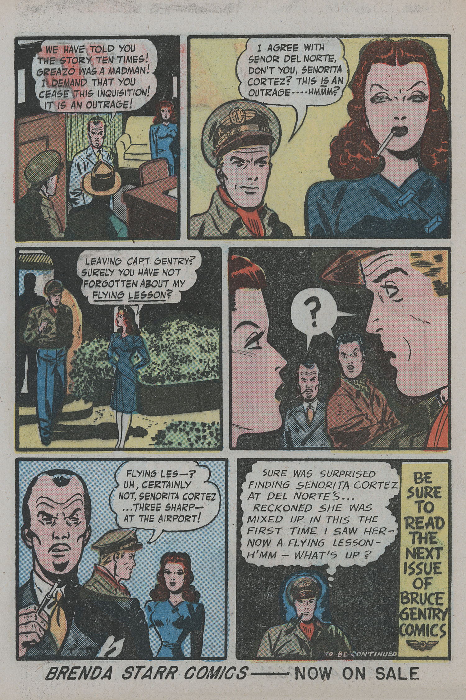 Read online Bruce Gentry comic -  Issue #1 - 28