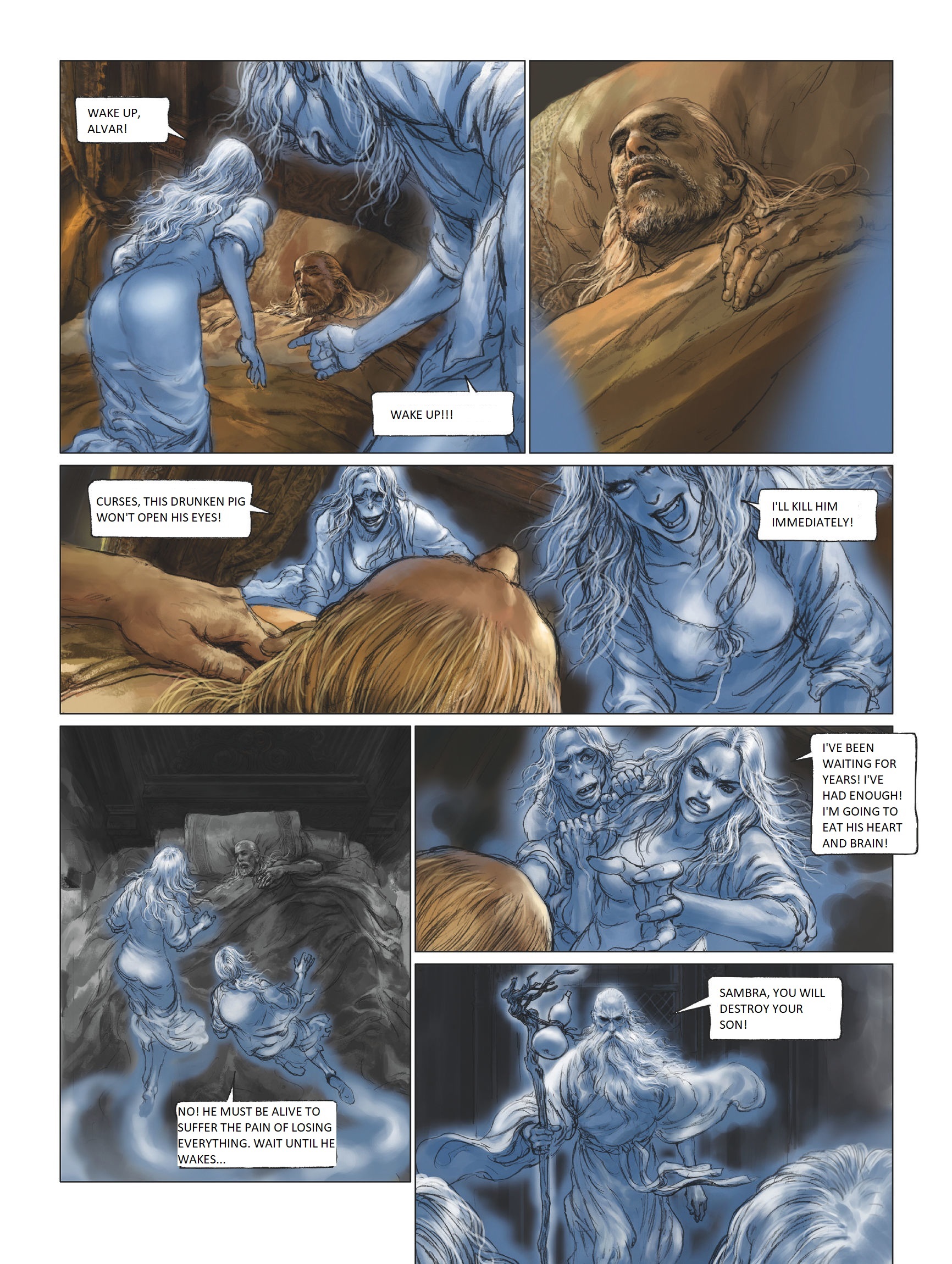 Read online Royal Blood comic -  Issue #4 - 22