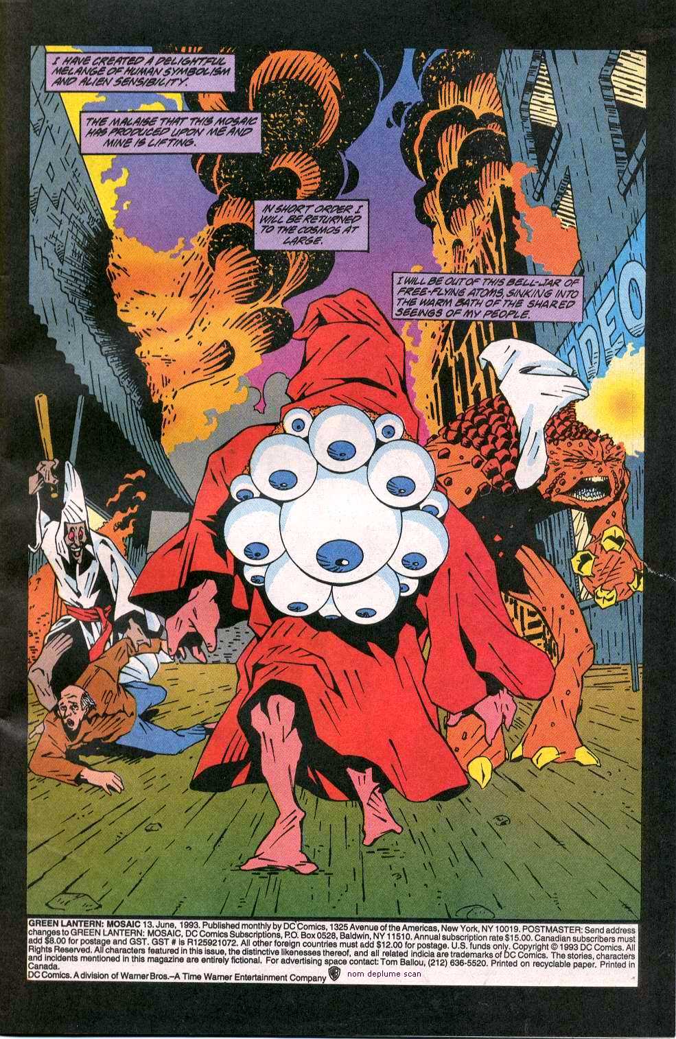 Read online Green Lantern: Mosaic comic -  Issue #13 - 2