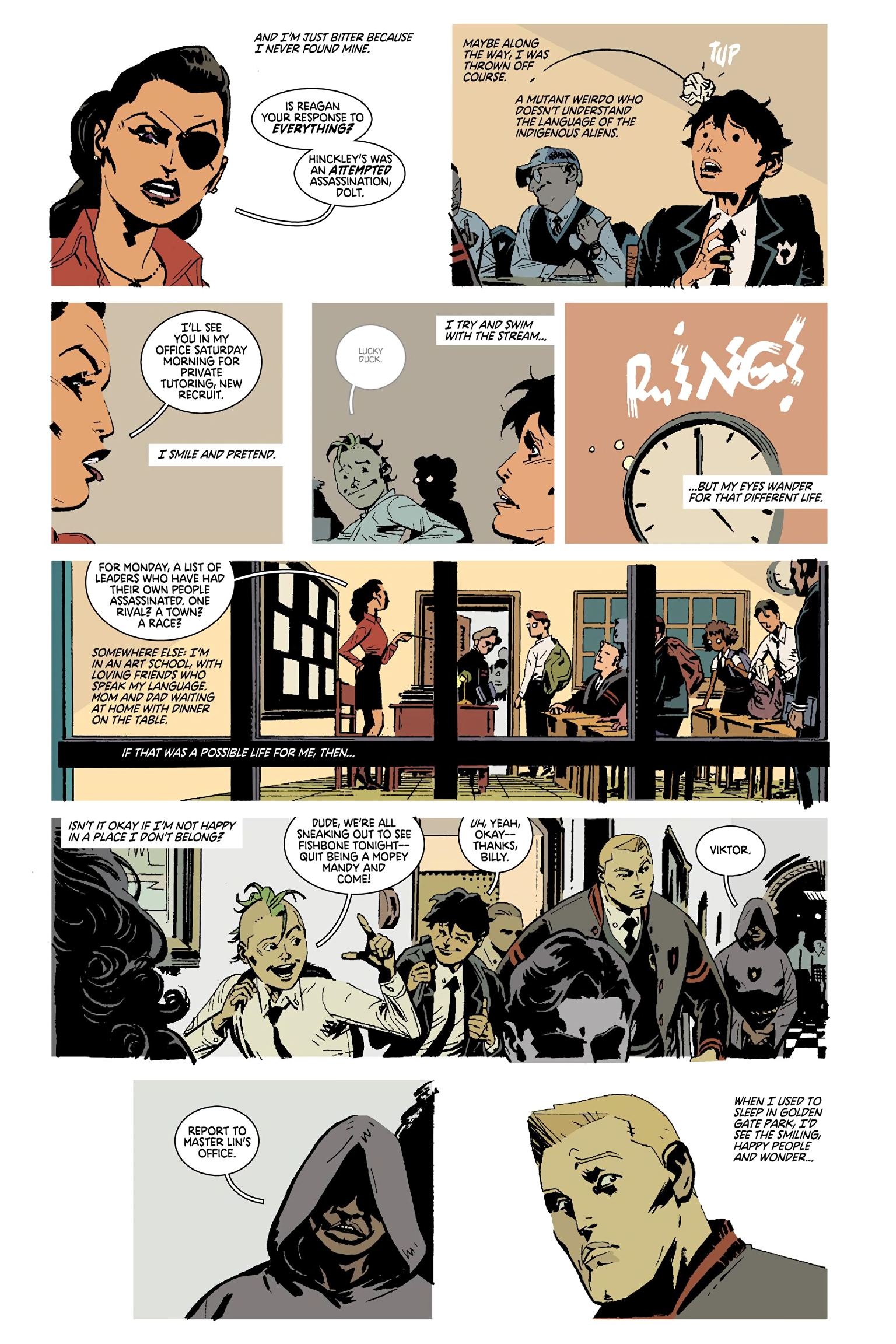 Read online Deadly Class comic -  Issue # _Deluxe Edition Teen Age Riot (Part 3) - 7