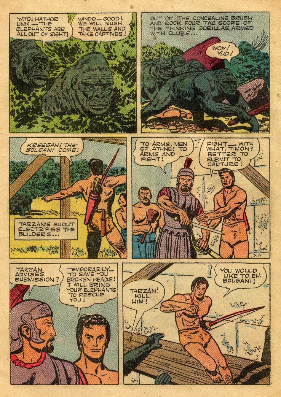 Read online Tarzan (1948) comic -  Issue #66 - 5