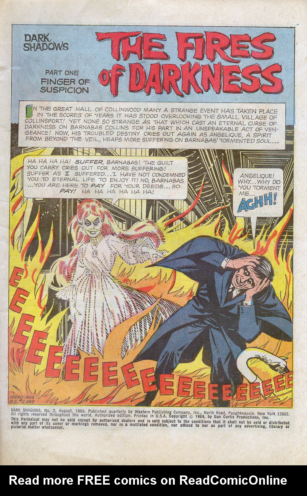 Read online Dark Shadows (1969) comic -  Issue #2 - 3
