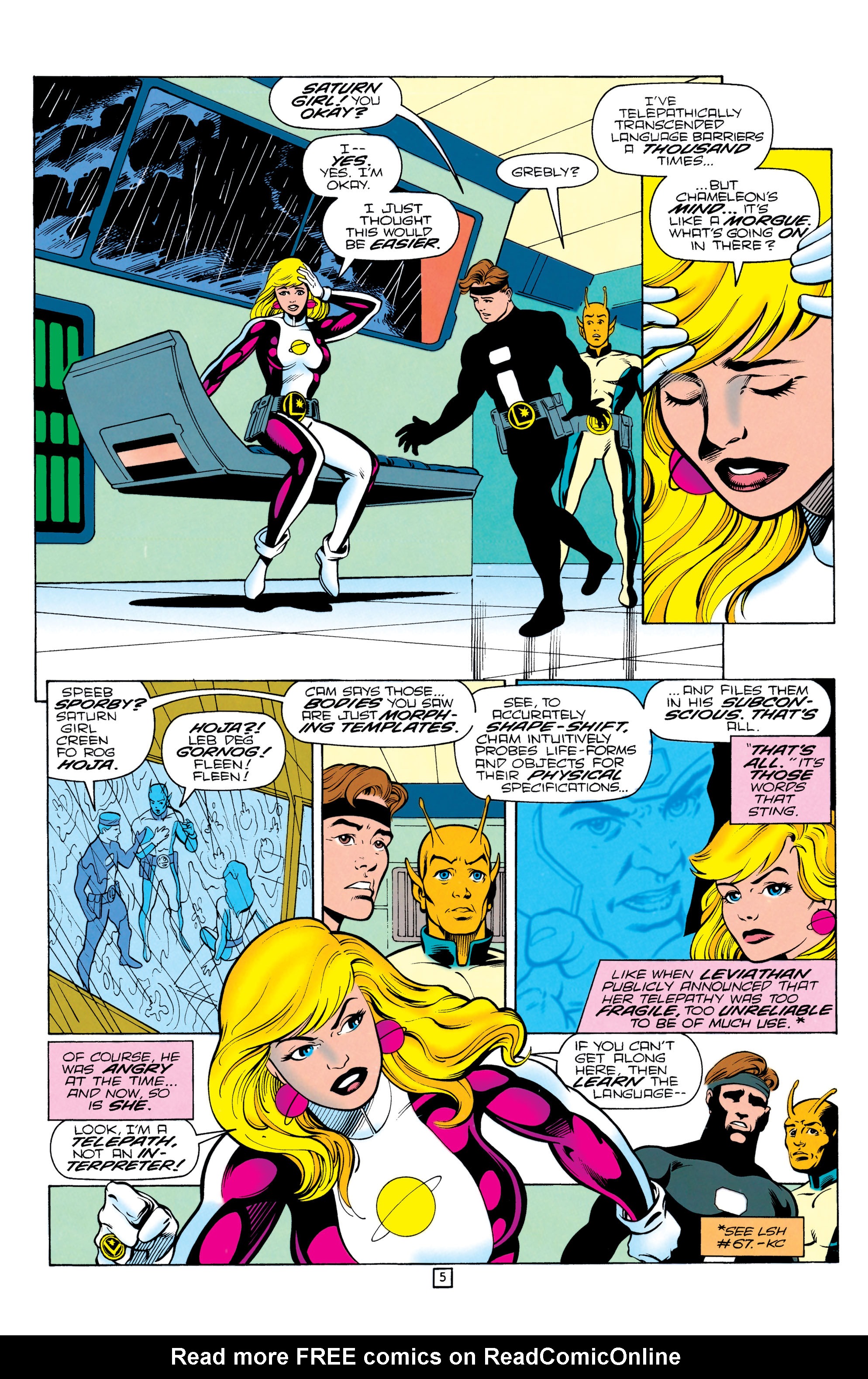 Read online Legionnaires comic -  Issue #25 - 6