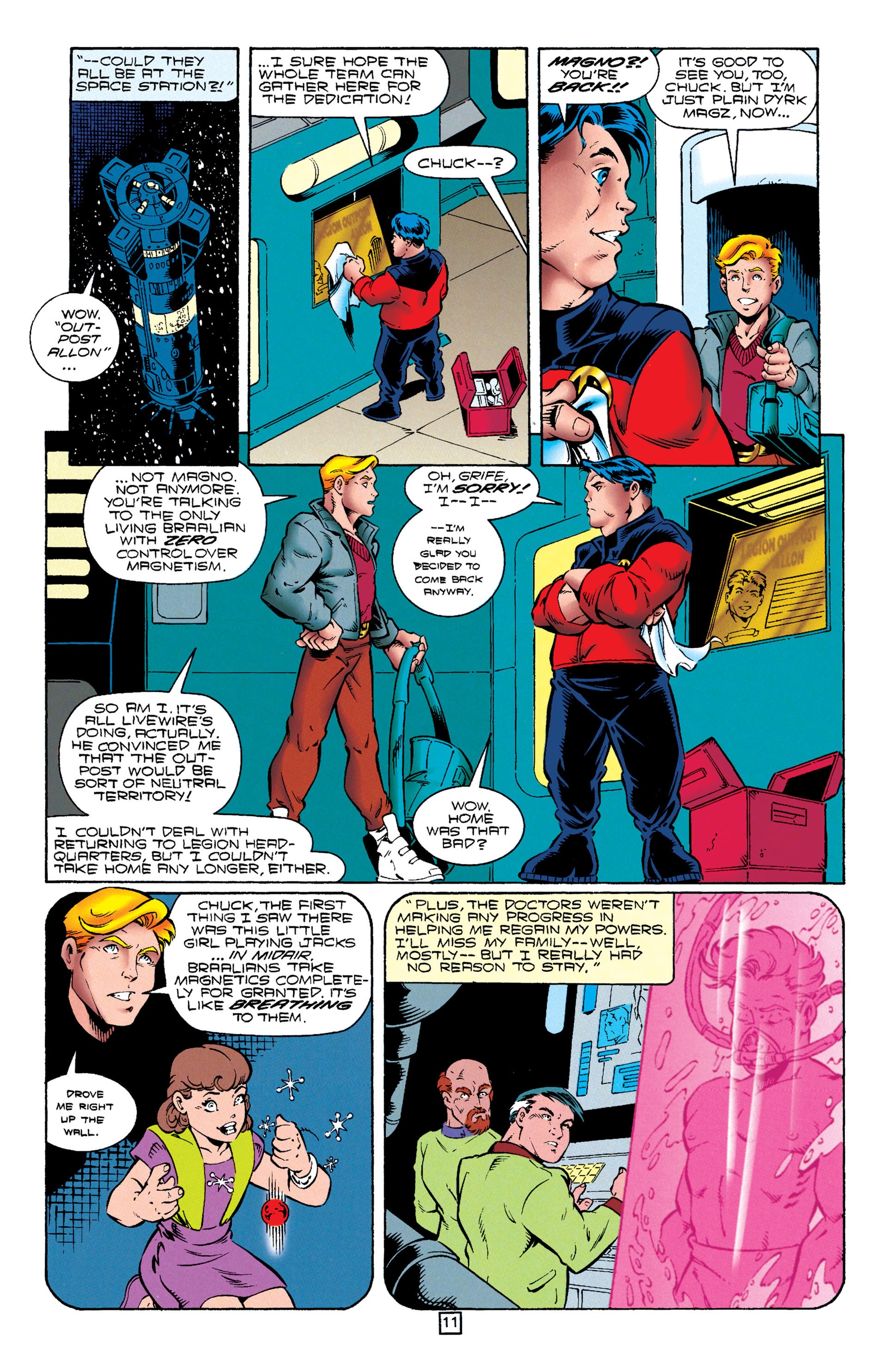 Read online Legionnaires comic -  Issue #56 - 12
