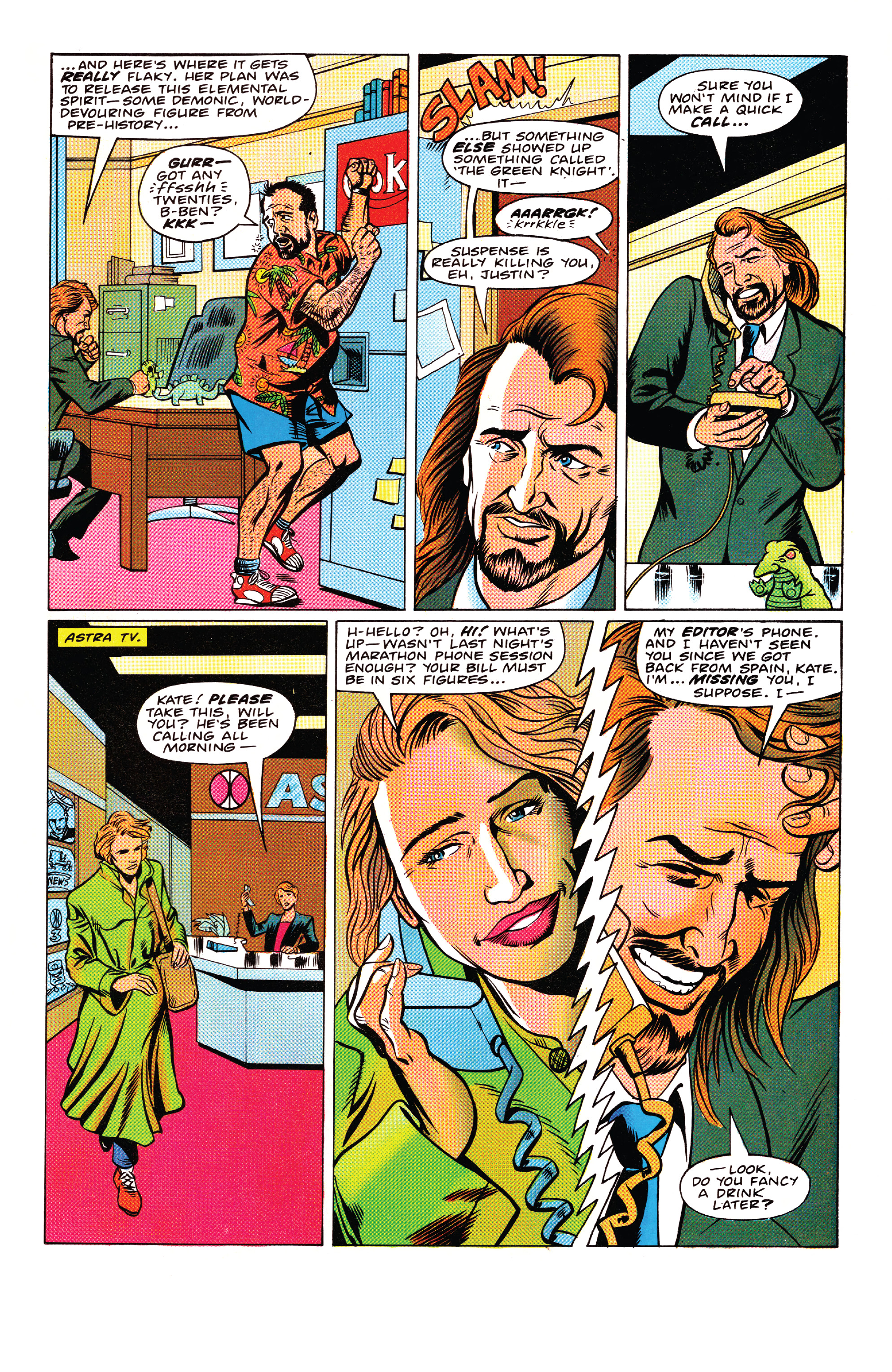 Read online Knights of Pendragon Omnibus comic -  Issue # TPB (Part 3) - 91