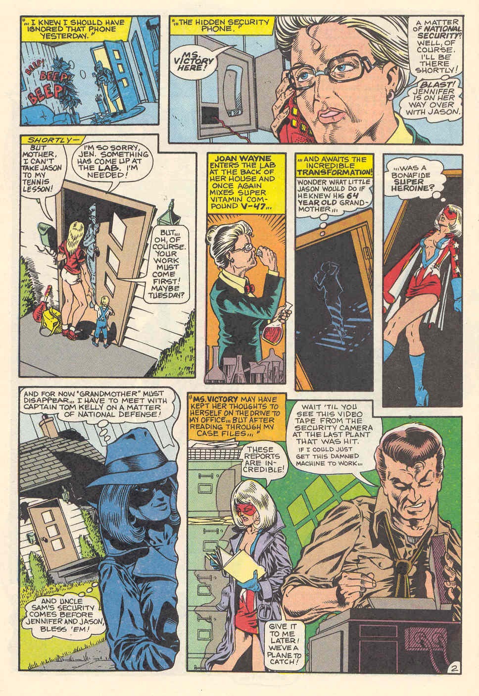 Read online Captain Paragon (1983) comic -  Issue #1 - 24