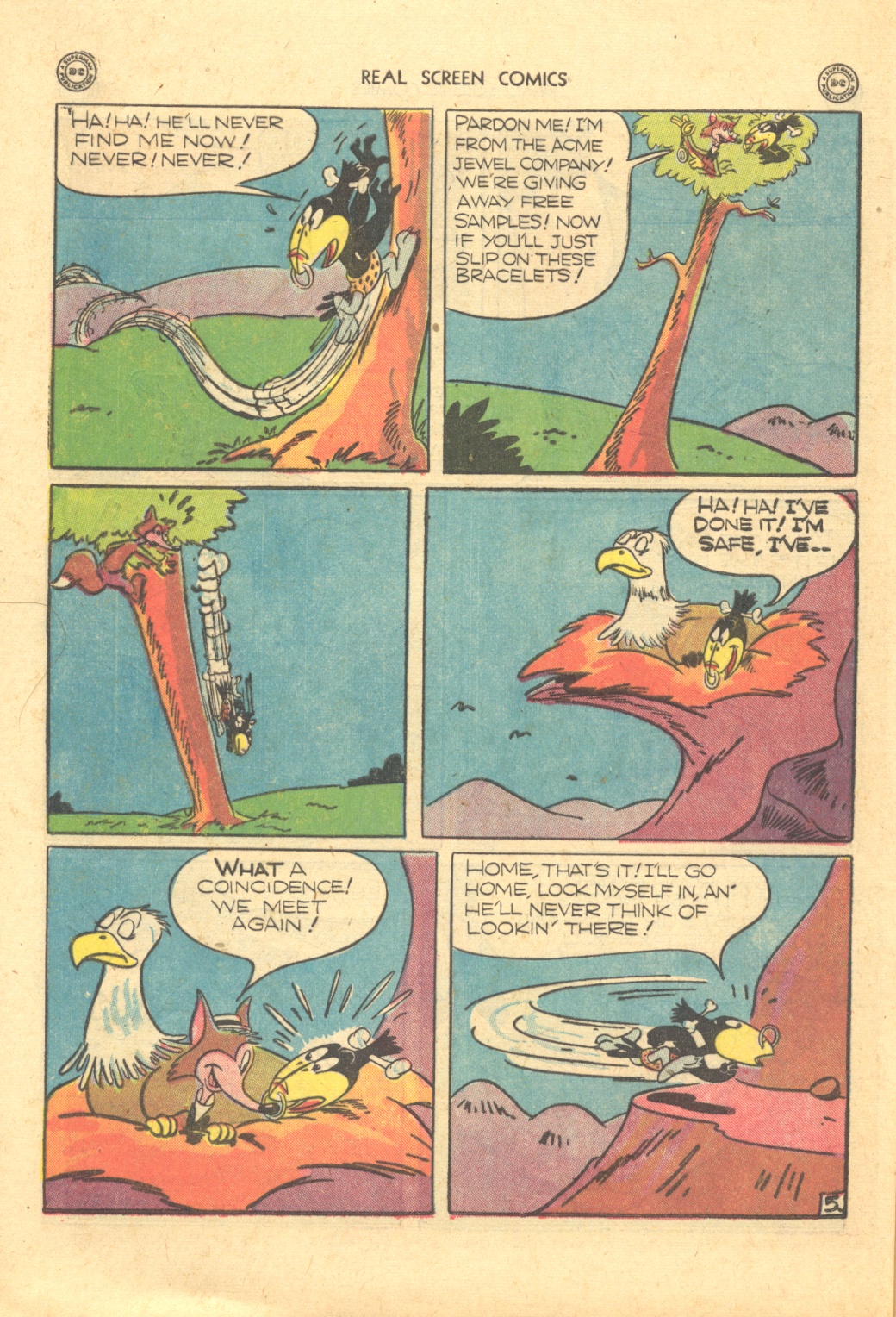 Read online Real Screen Comics comic -  Issue #9 - 48