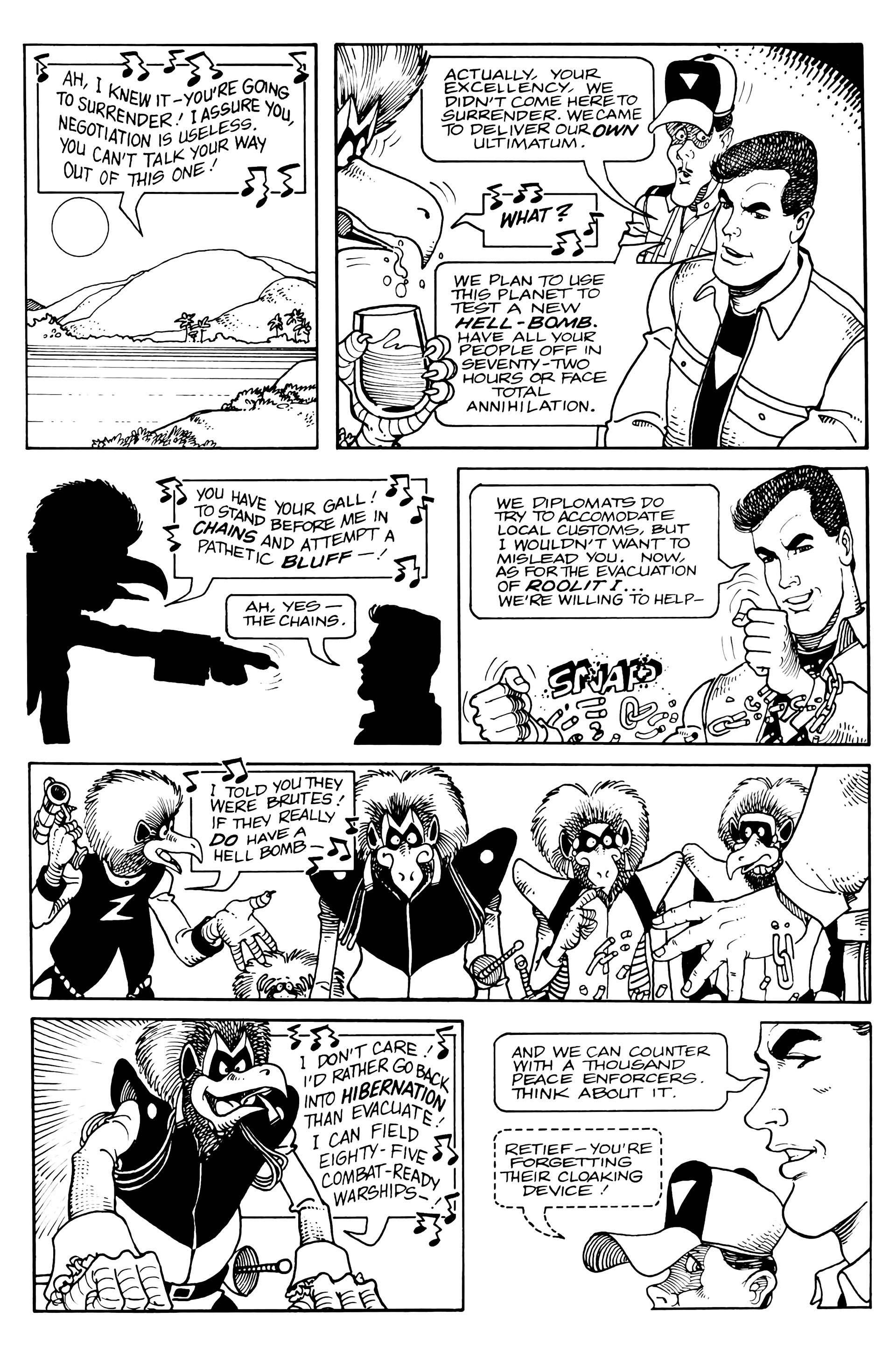 Read online Retief (1987) comic -  Issue #5 - 17