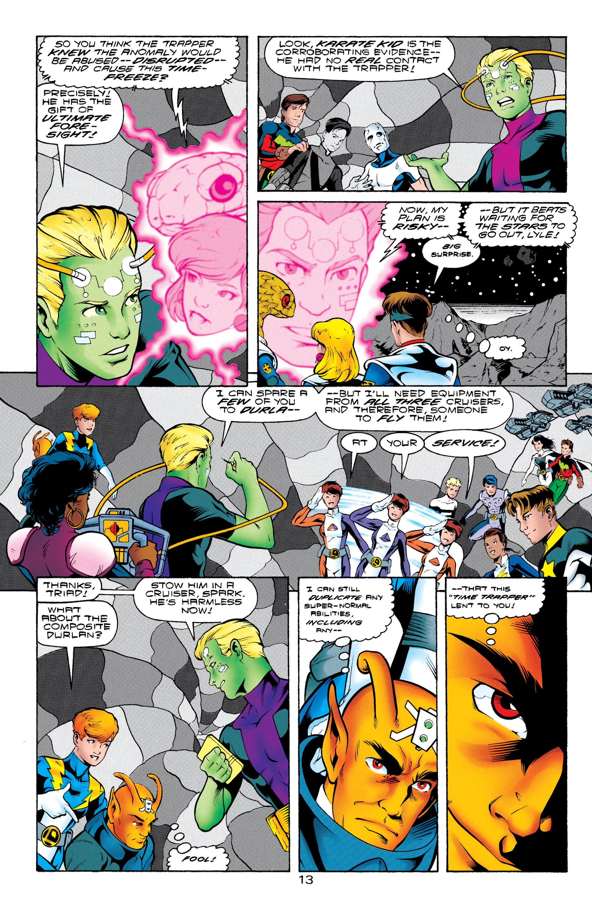 Read online Legionnaires comic -  Issue #64 - 14