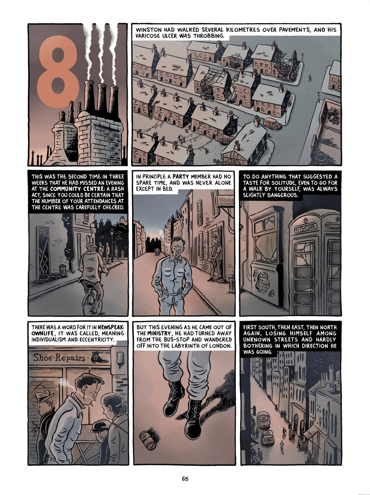 Read online 1984: The Graphic Novel comic -  Issue # TPB (Part 1) - 64