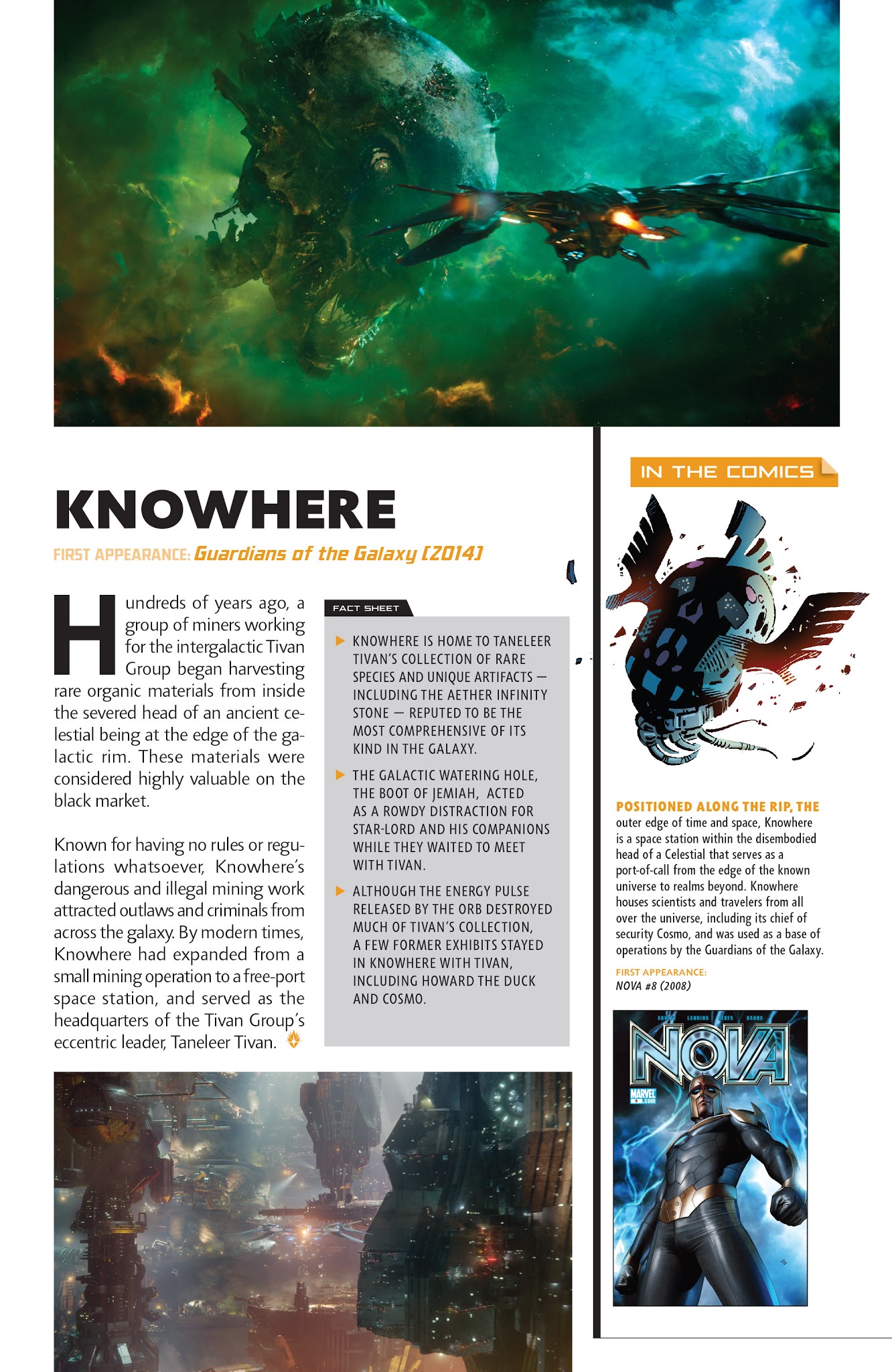 Read online Guidebook to the Marvel Cinematic Universe - Marvel's Guardians of the Galaxy comic -  Issue # Full - 9