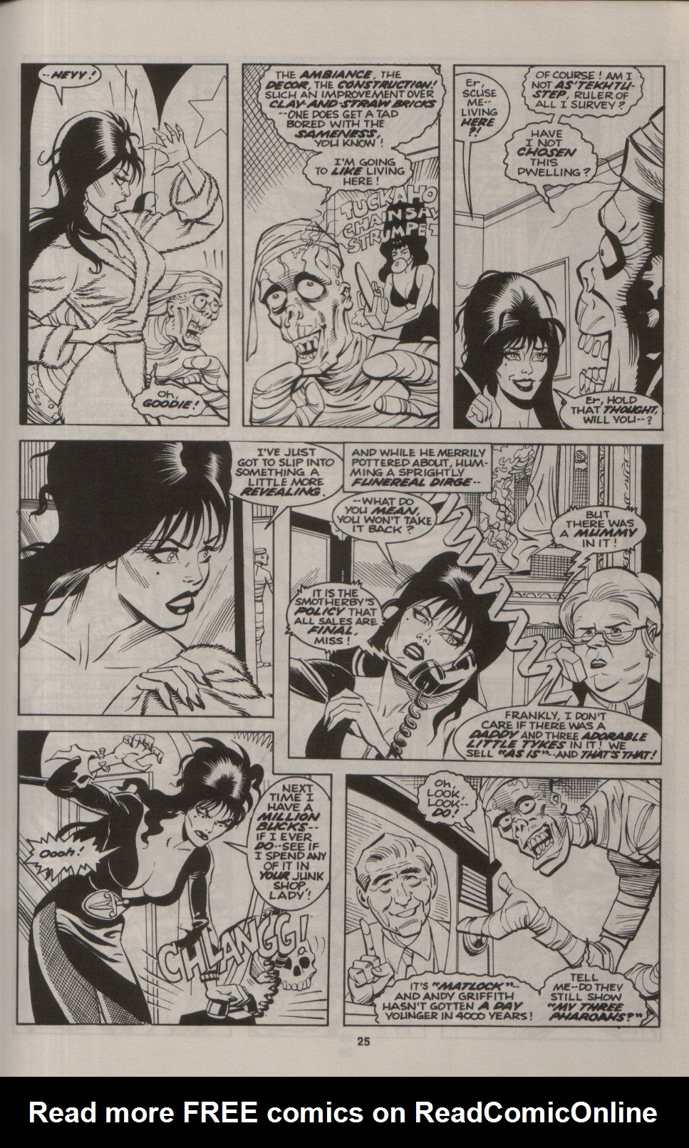 Read online Elvira, Mistress of the Dark comic -  Issue #12 - 24