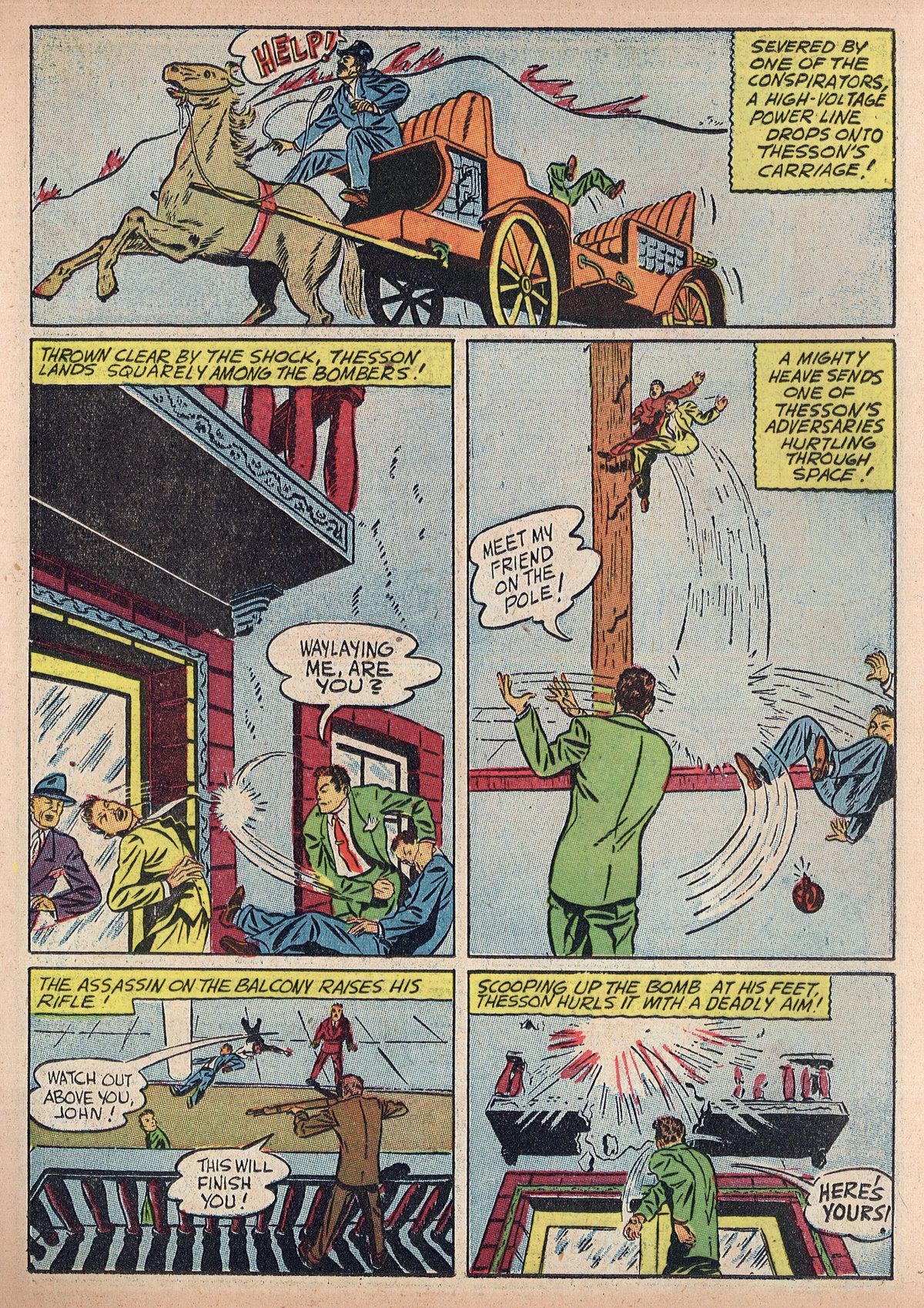 Read online Exciting Comics comic -  Issue #3 - 29