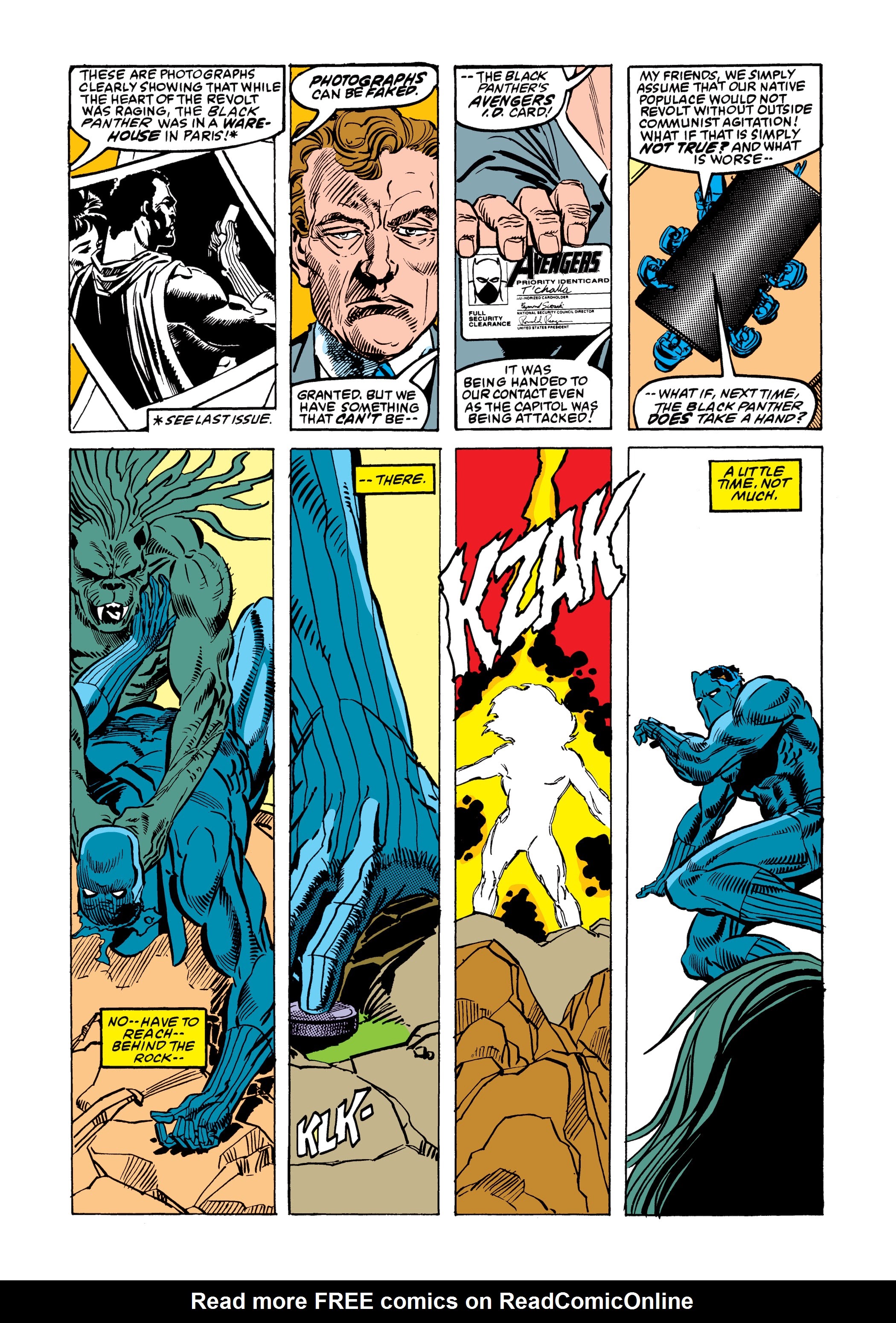 Read online Marvel Masterworks: The Black Panther comic -  Issue # TPB 3 (Part 1) - 99