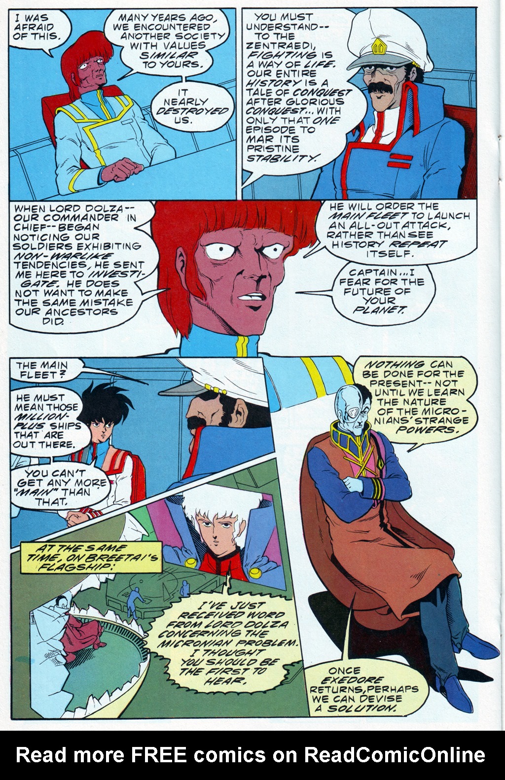 Read online Robotech The Macross Saga comic -  Issue #26 - 18