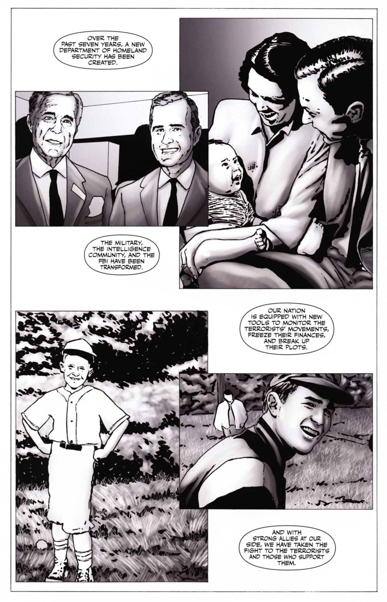 Read online Political Power: George W. Bush comic -  Issue # Full - 10