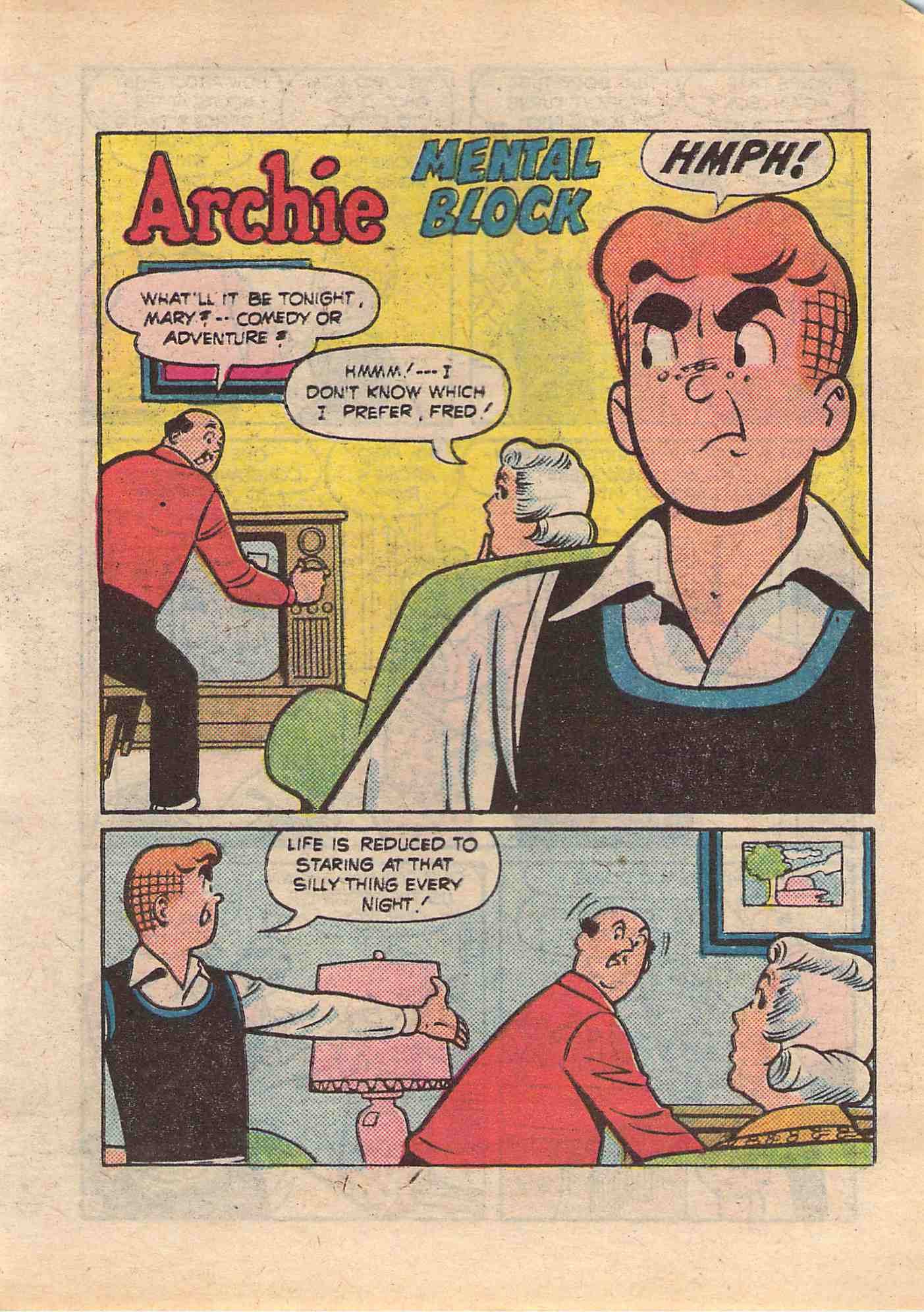 Read online Archie's Double Digest Magazine comic -  Issue #21 - 198
