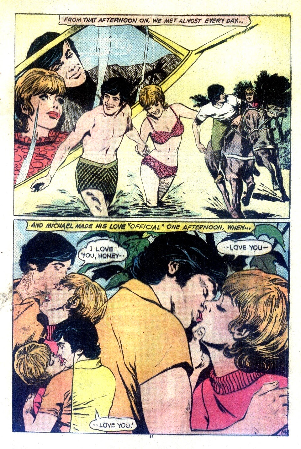 Read online Young Love (1963) comic -  Issue #107 - 63