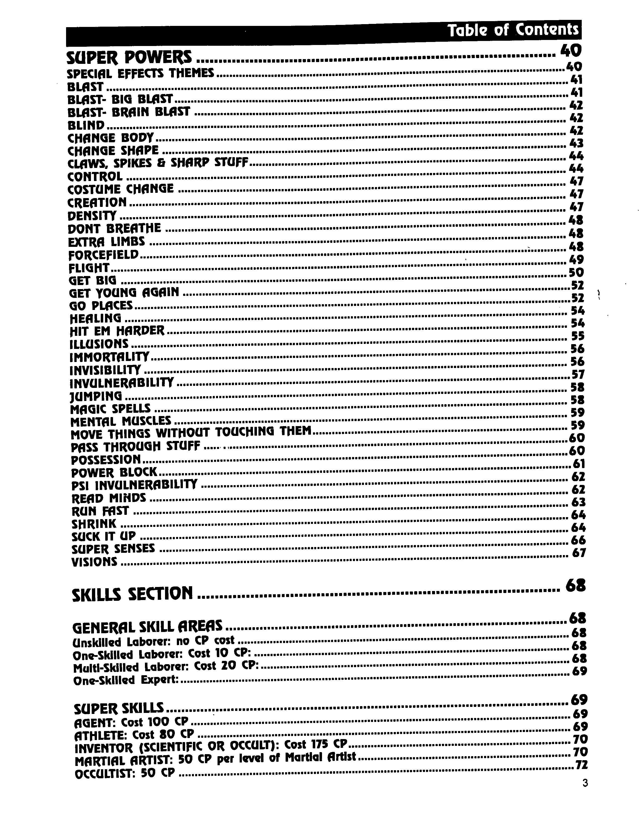 Read online Superbabes: The Femforce Role-Playing Game comic -  Issue # TPB - 5