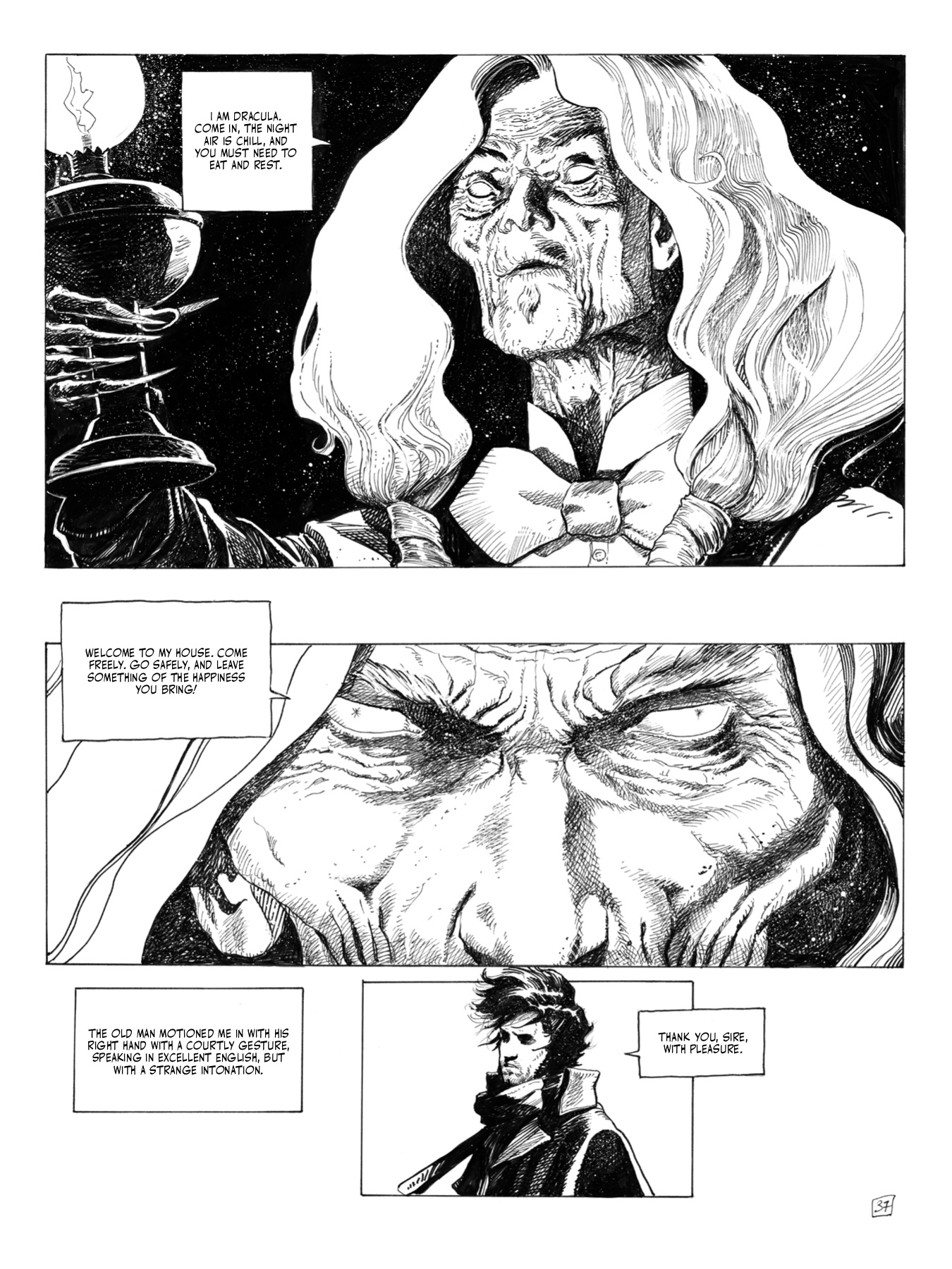 Read online Bram Stoker's Dracula by Georges Bess comic -  Issue # TPB (Part 1) - 36