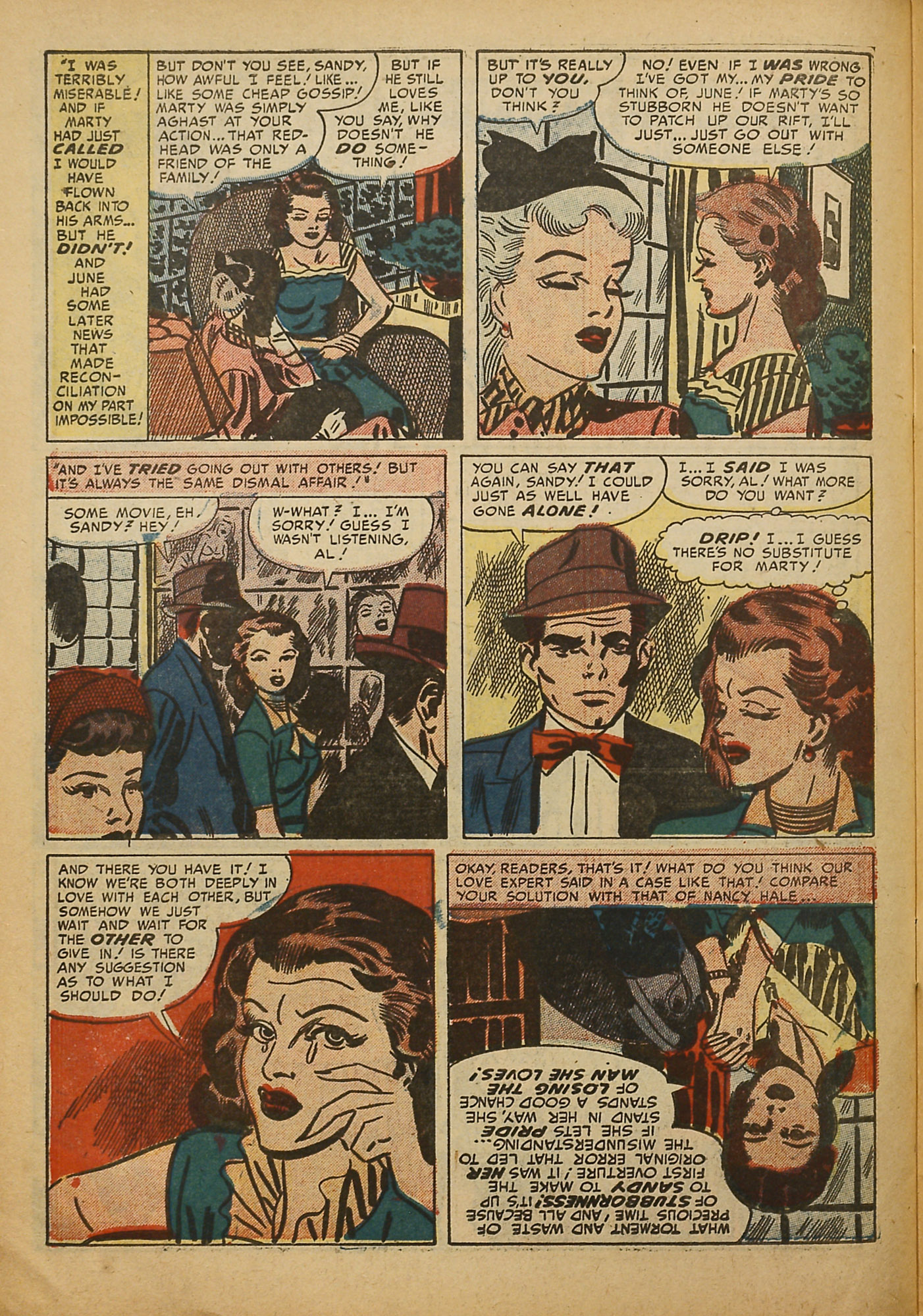 Read online Young Love (1949) comic -  Issue #36 - 33