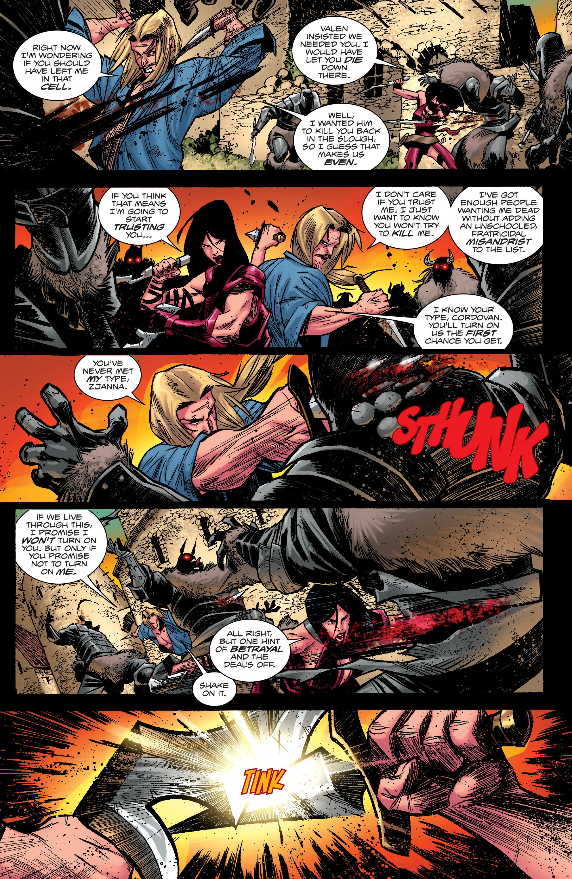 Read online Valen the Outcast comic -  Issue #4 - 22