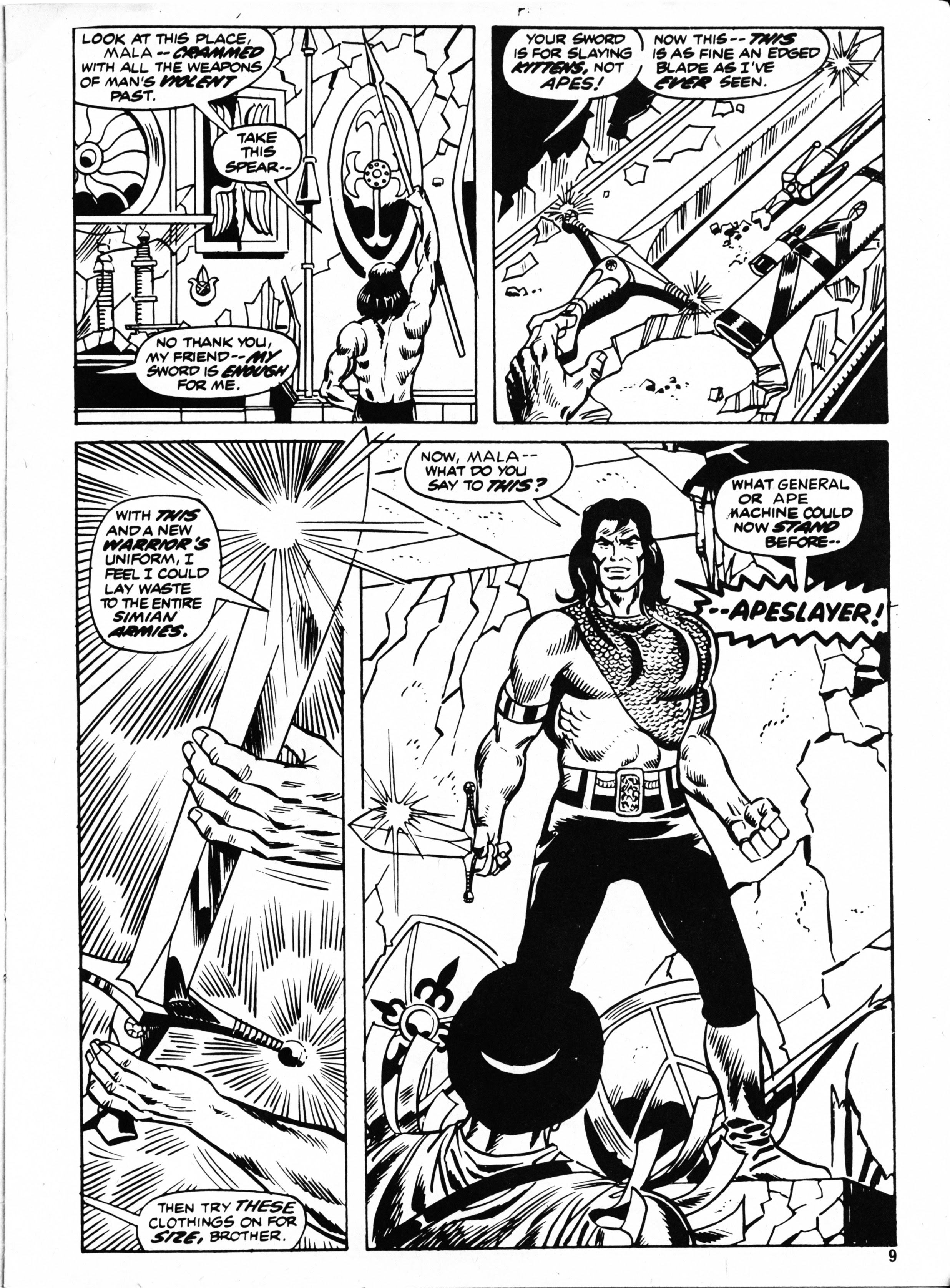 Read online Planet of the Apes (1974) comic -  Issue #27 - 9