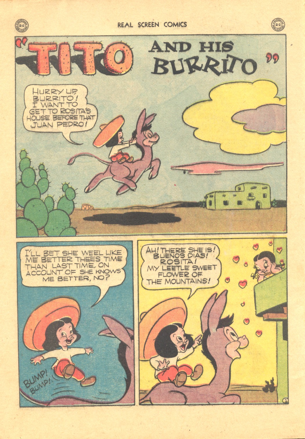 Read online Real Screen Comics comic -  Issue #7 - 10