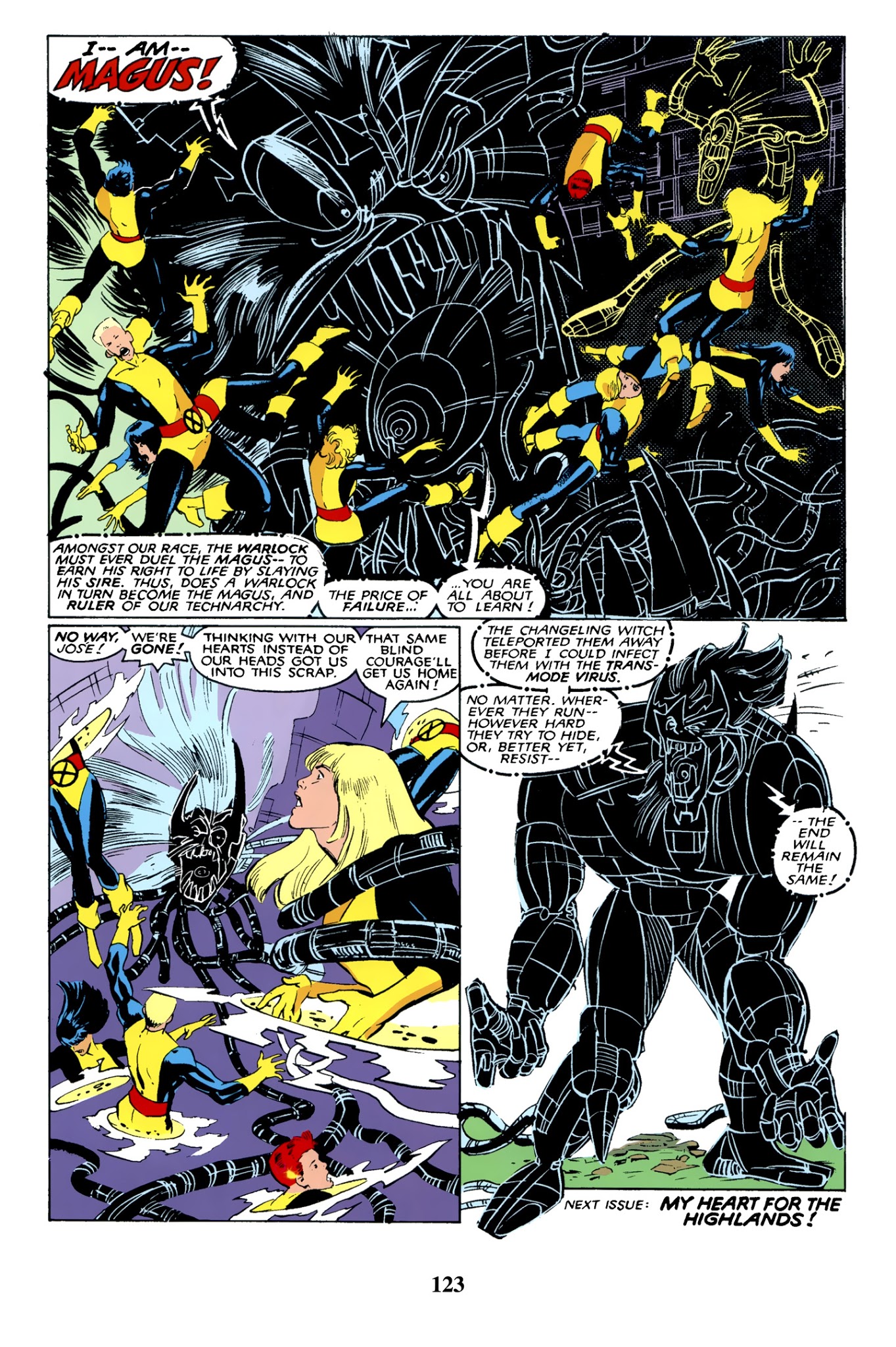 Read online X-Men: Mutant Massacre comic -  Issue # TPB - 122