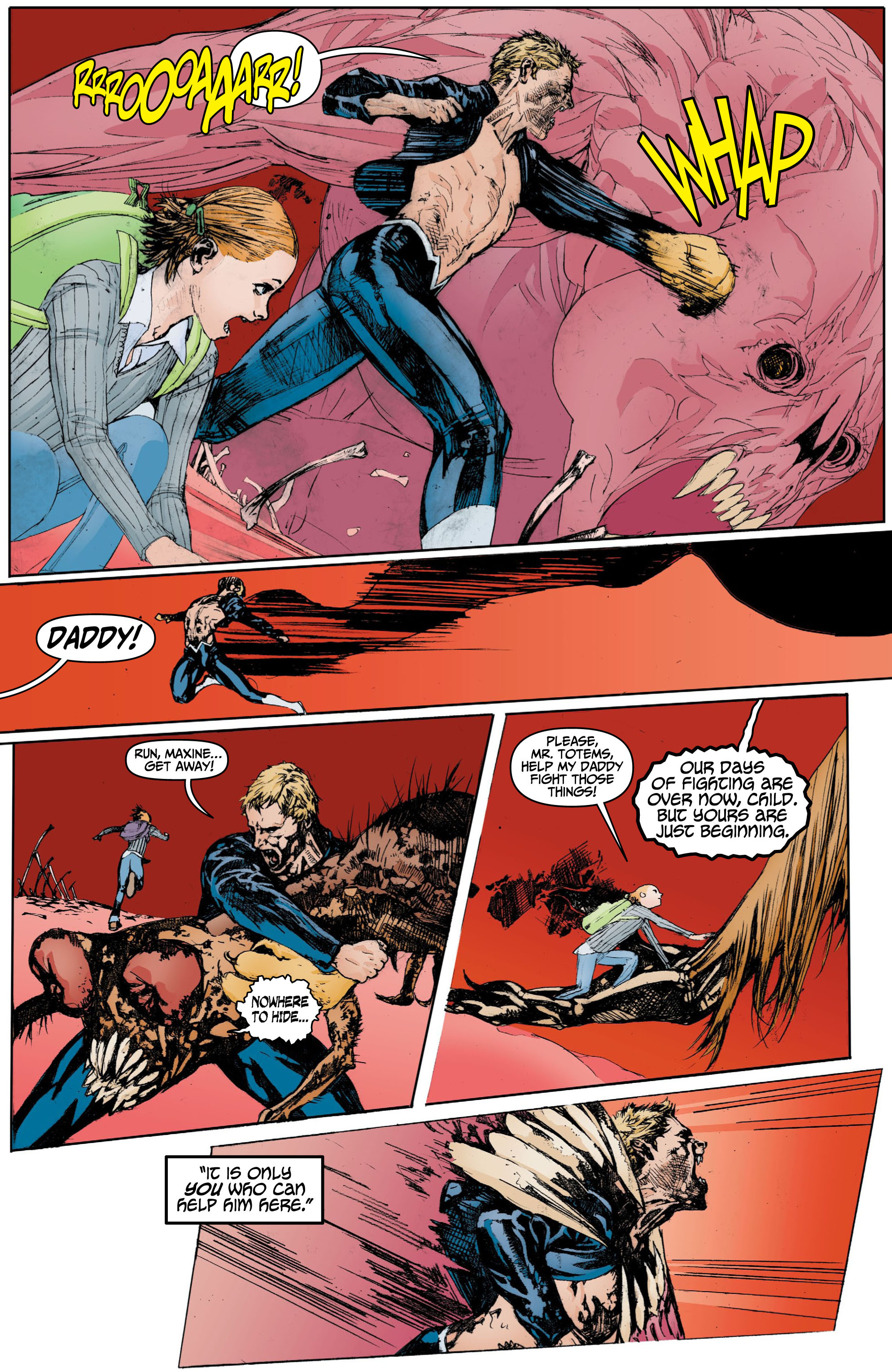 Read online Animal Man: The Hunt comic -  Issue # TPB - 60