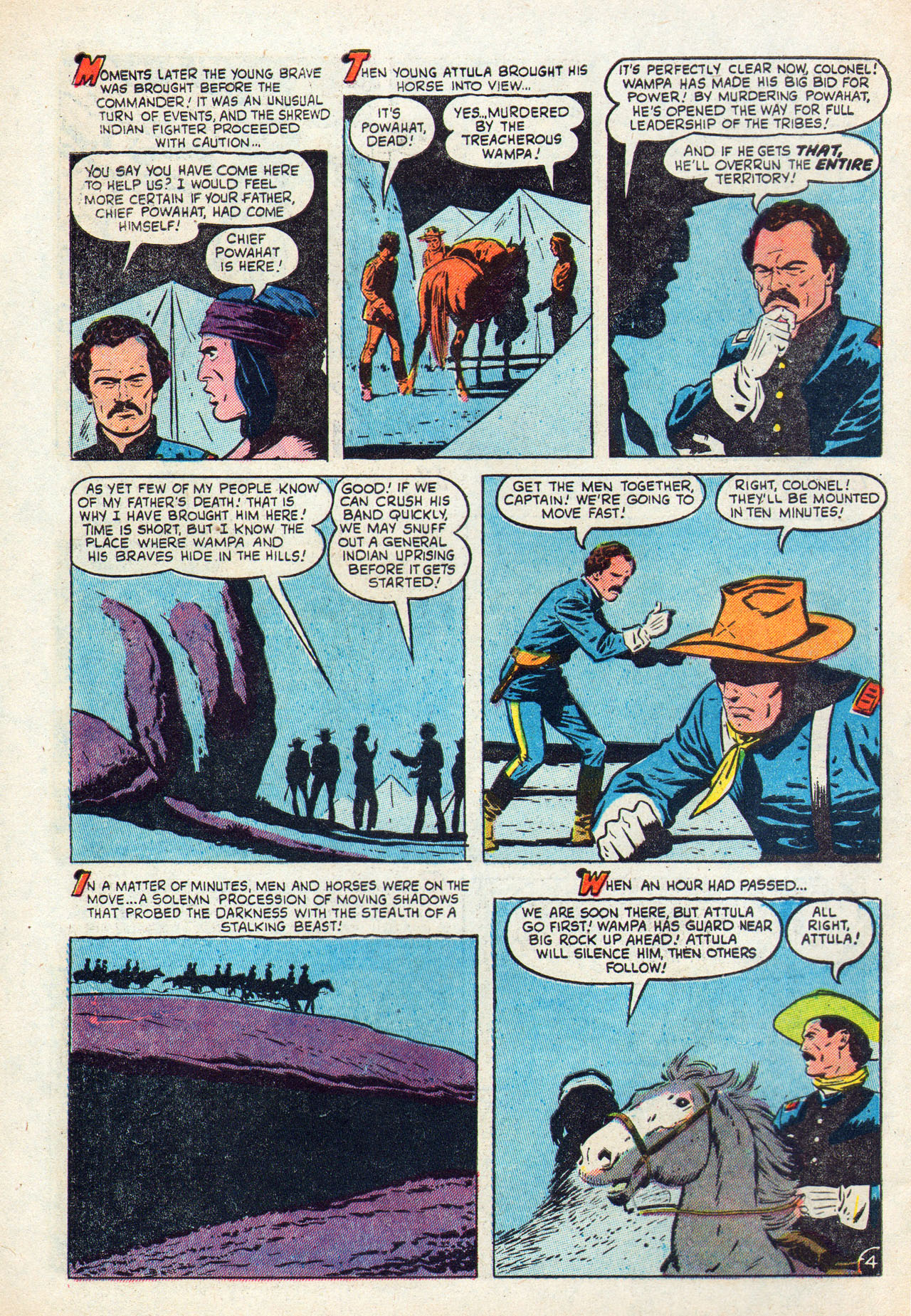Read online Western Outlaws (1954) comic -  Issue #2 - 6