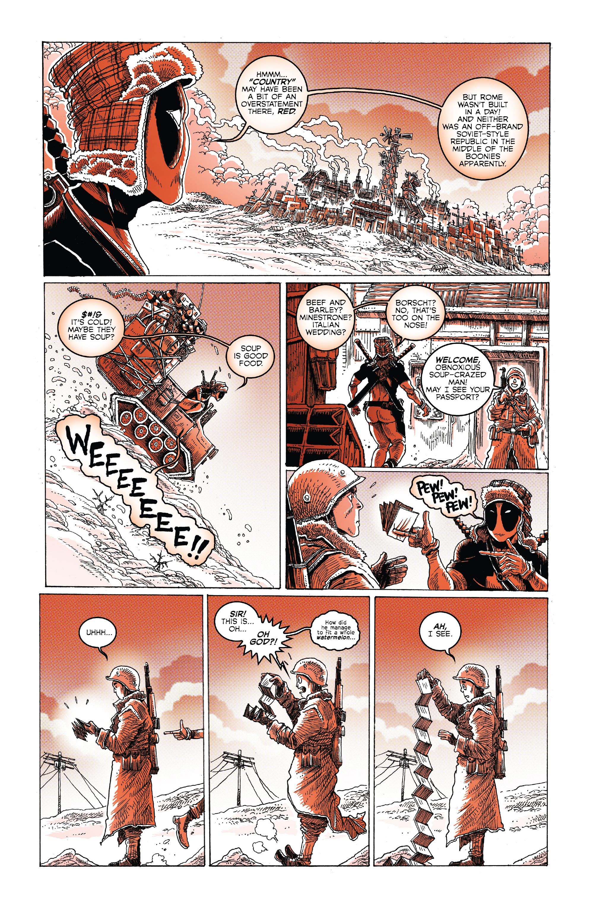 Read online Deadpool: Black, White & Blood comic -  Issue #1 - 23