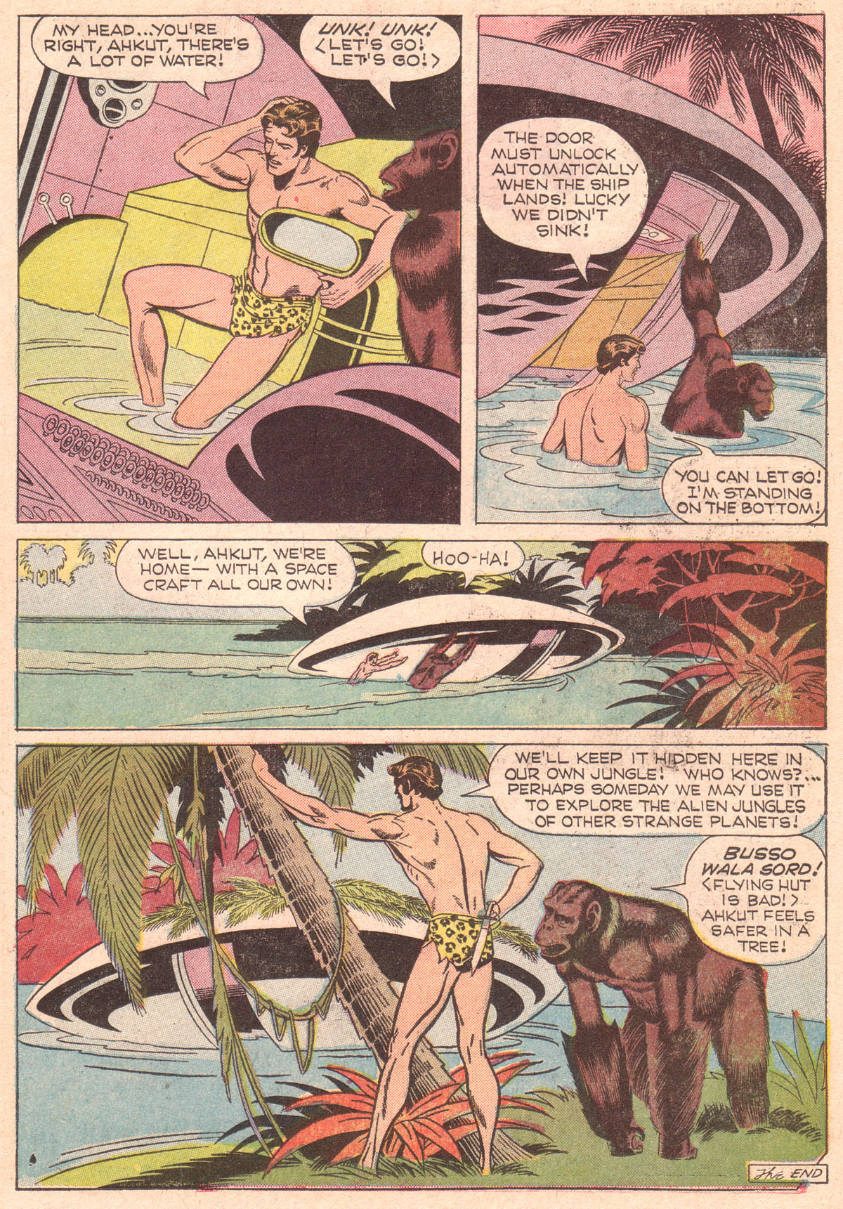 Read online Korak, Son of Tarzan (1964) comic -  Issue #21 - 23