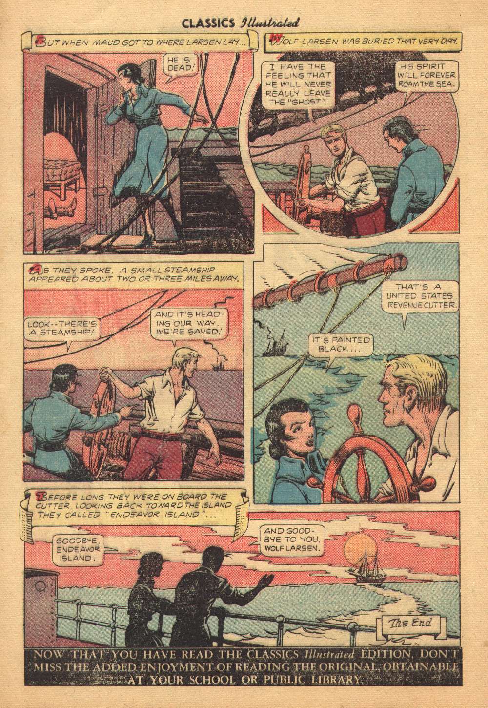 Read online Classics Illustrated comic -  Issue #85 - 46