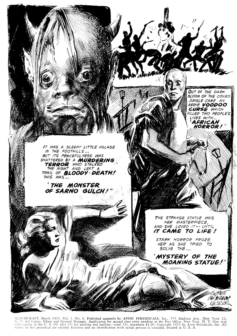 Read online Witchcraft (1952) comic -  Issue #6 - 3