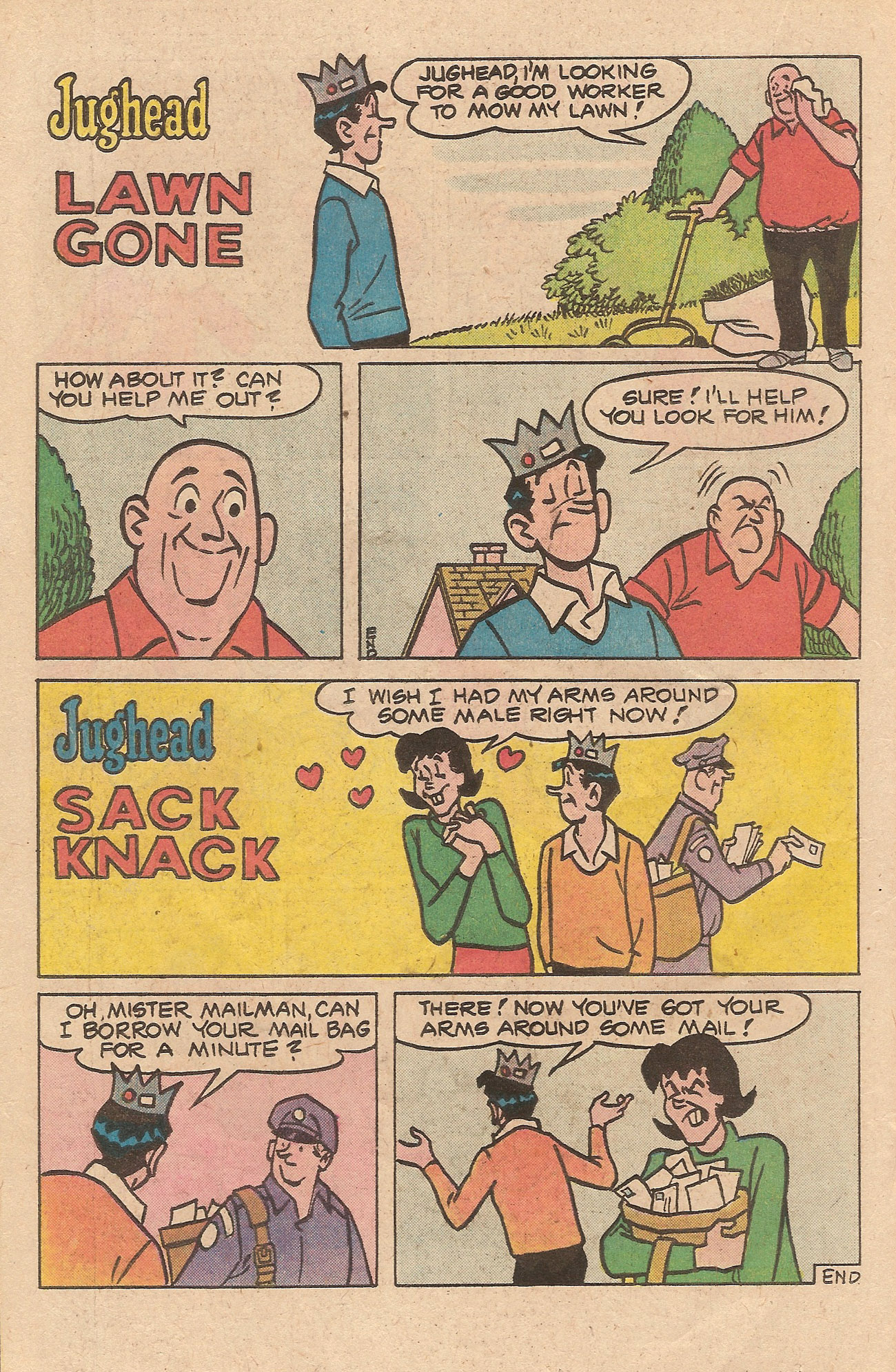 Read online Jughead's Jokes comic -  Issue #59 - 18