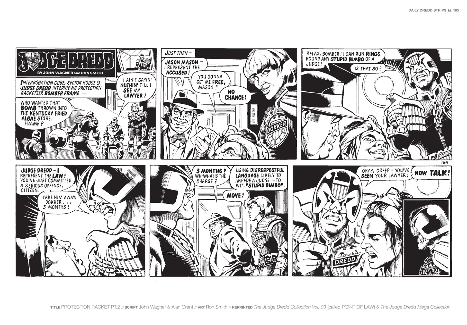 Read online Judge Dredd: The Daily Dredds comic -  Issue # TPB 1 - 168