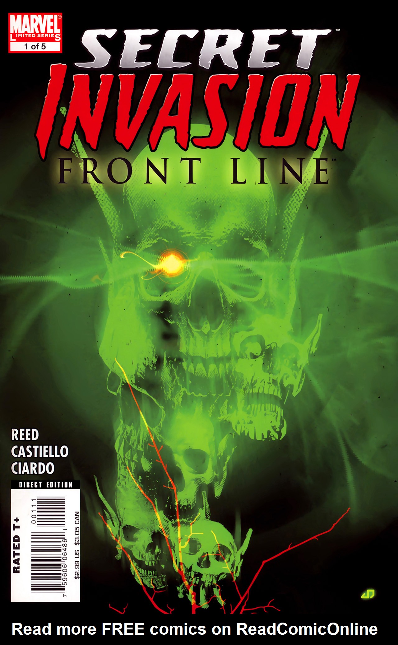 Read online Secret Invasion: Front Line comic -  Issue #1 - 1