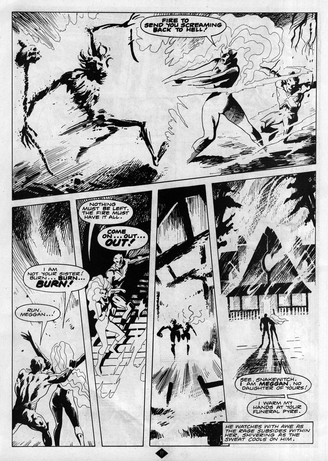 Read online Captain Britain (1985) comic -  Issue #11 - 12