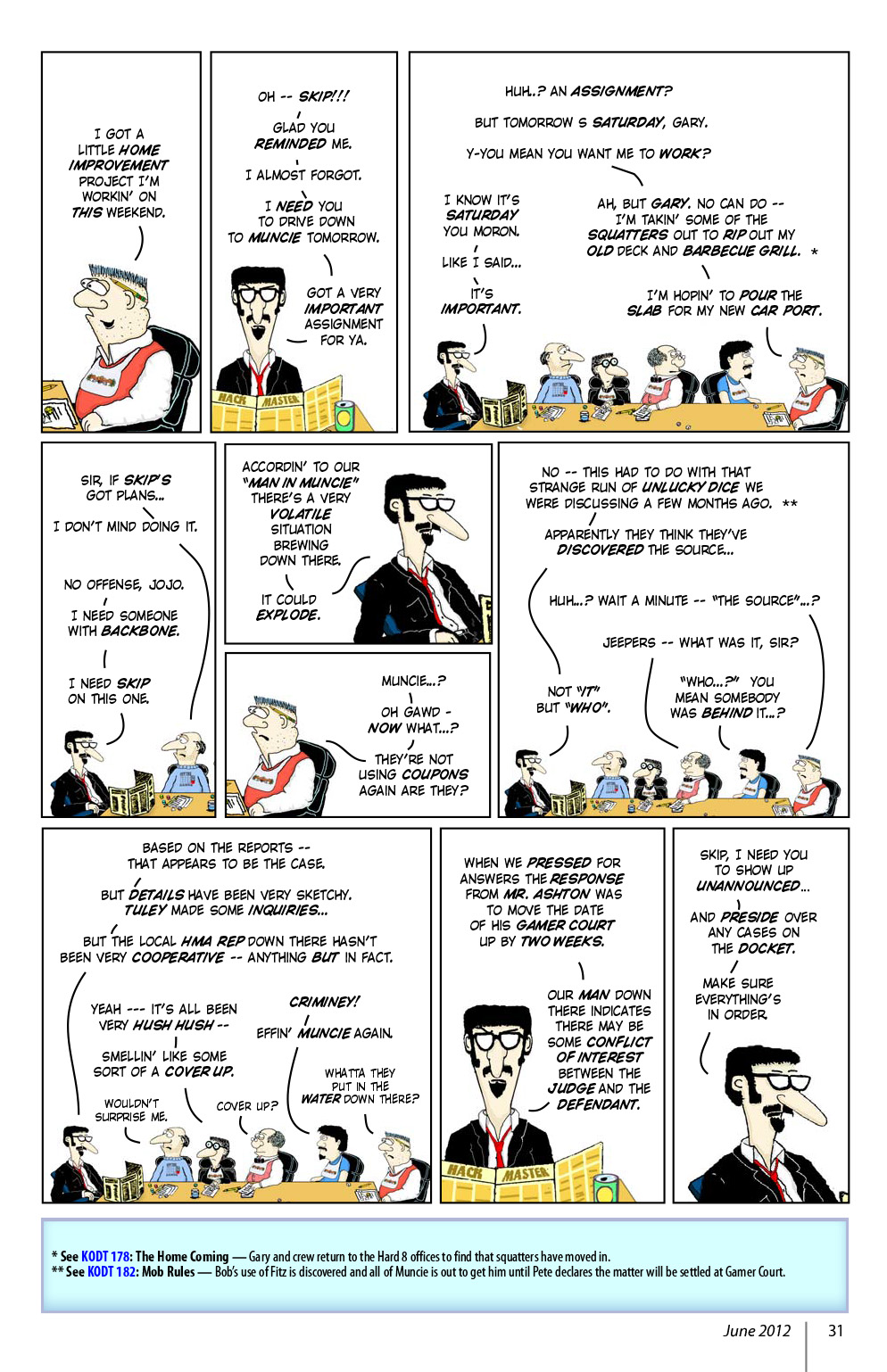 Read online Knights of the Dinner Table comic -  Issue #188 - 33