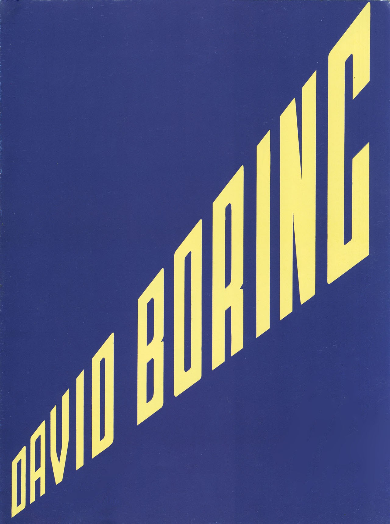 Read online David Boring comic -  Issue # TPB - 3