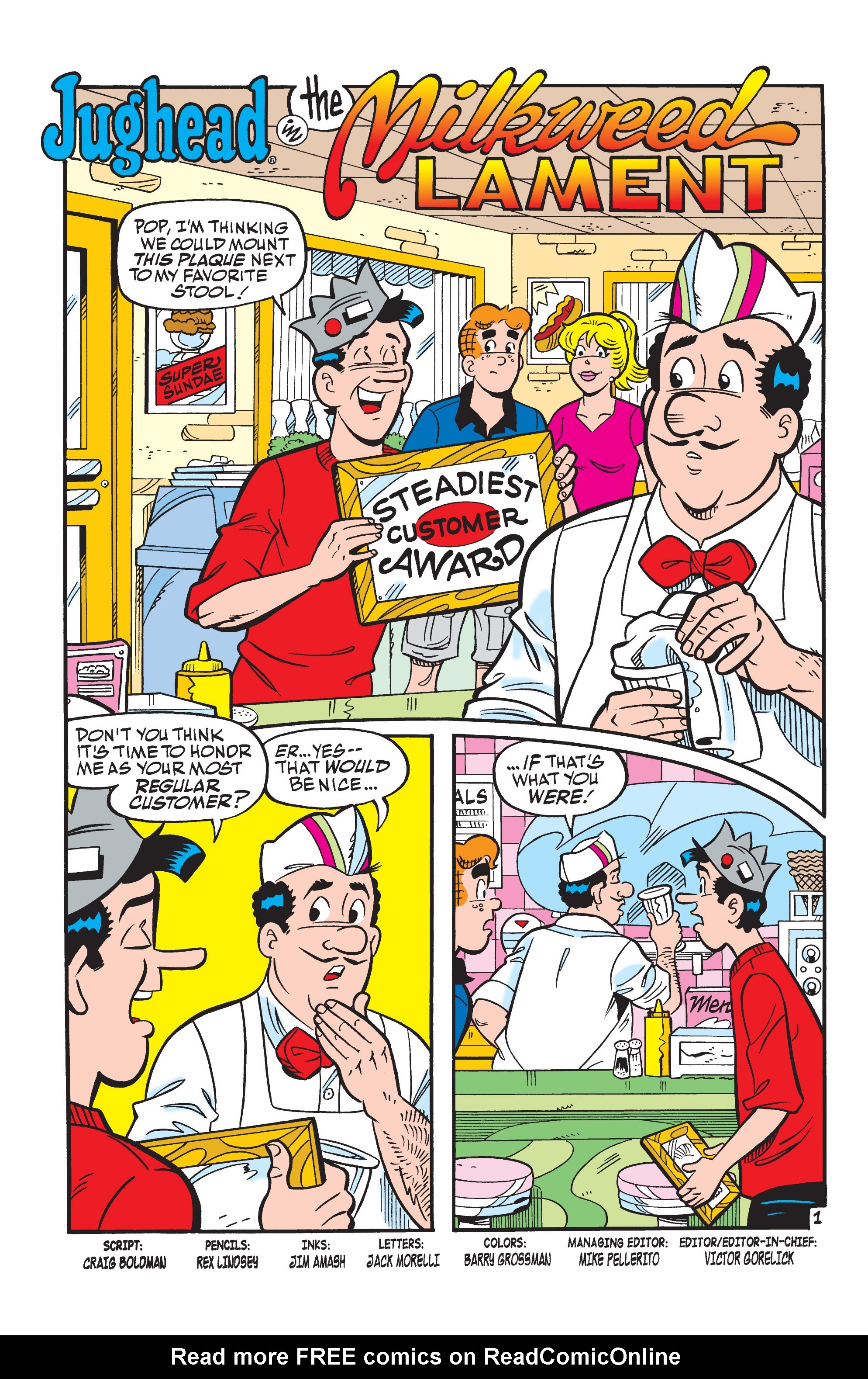 Read online Archie's Pal Jughead Comics comic -  Issue #195 - 2