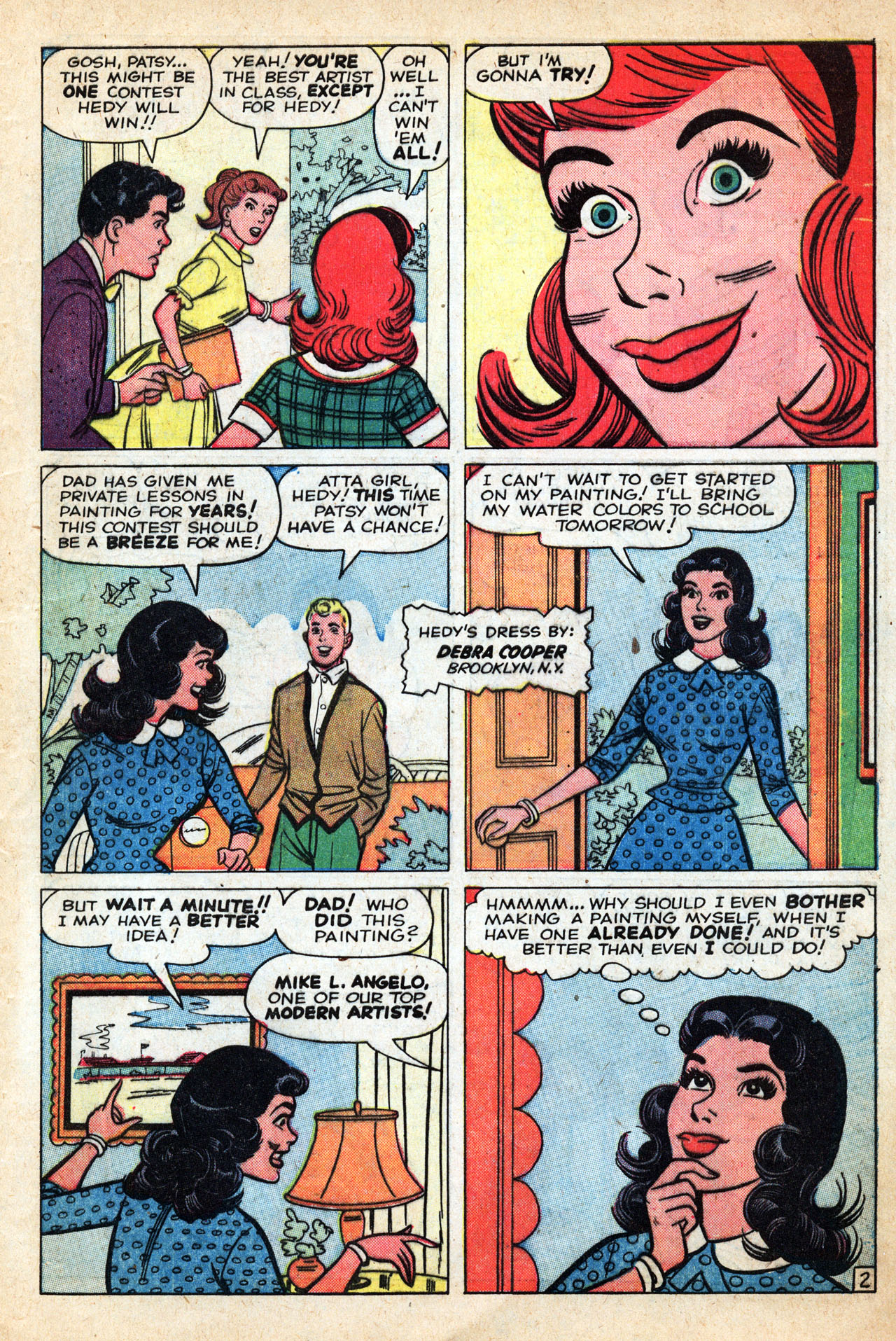 Read online Patsy and Hedy comic -  Issue #70 - 29