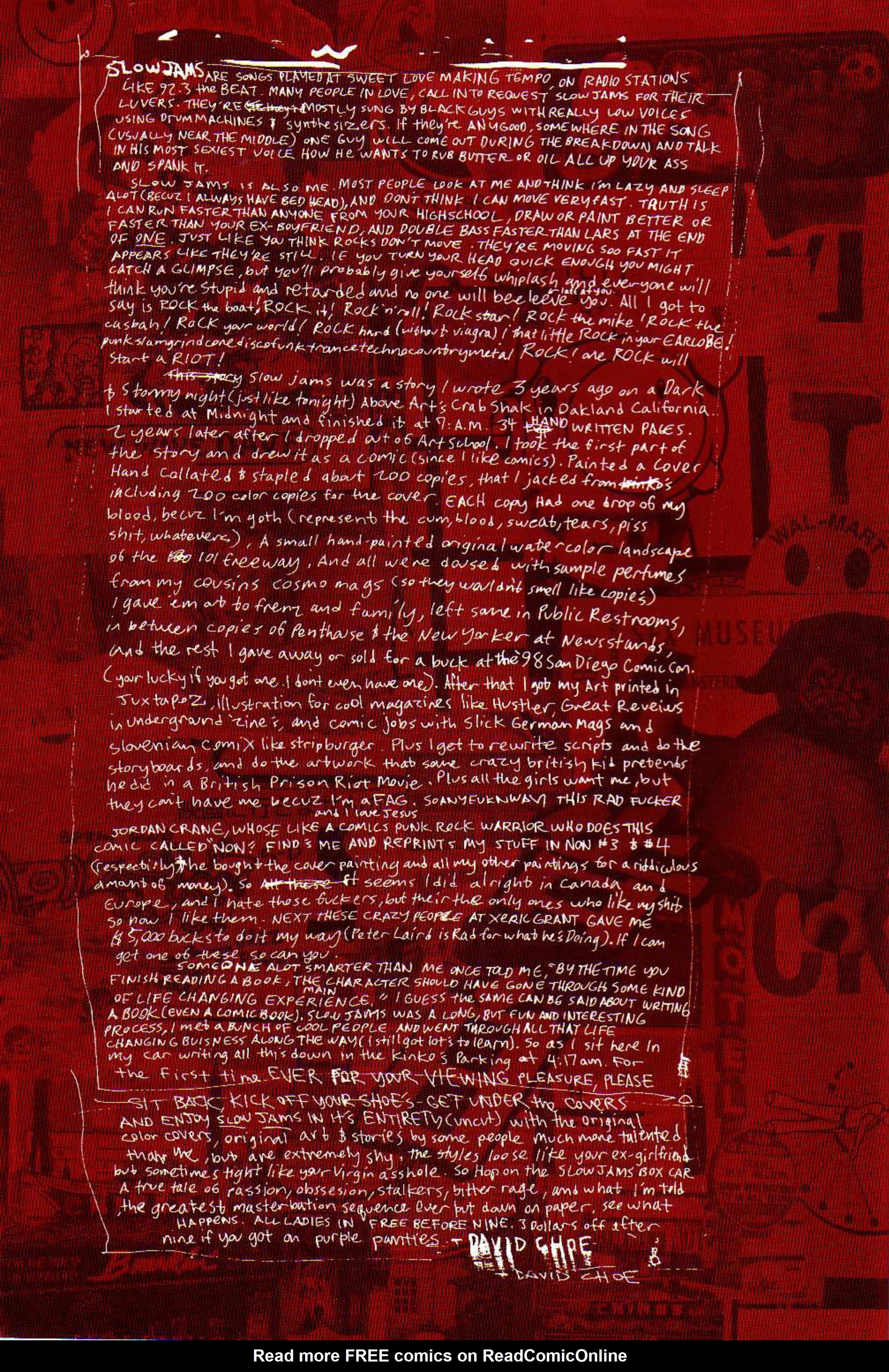 Read online Slow Jams comic -  Issue # TPB - 10