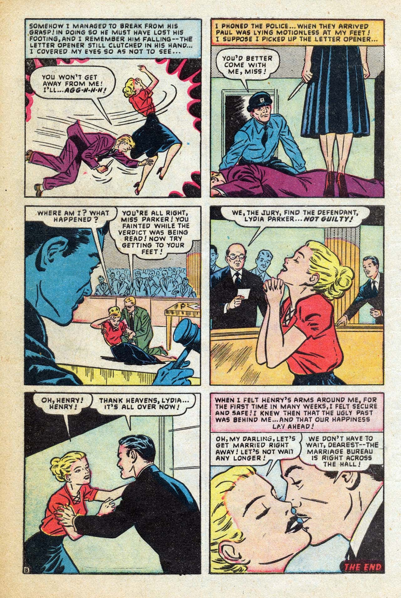 Read online Love Romances comic -  Issue #8 - 10