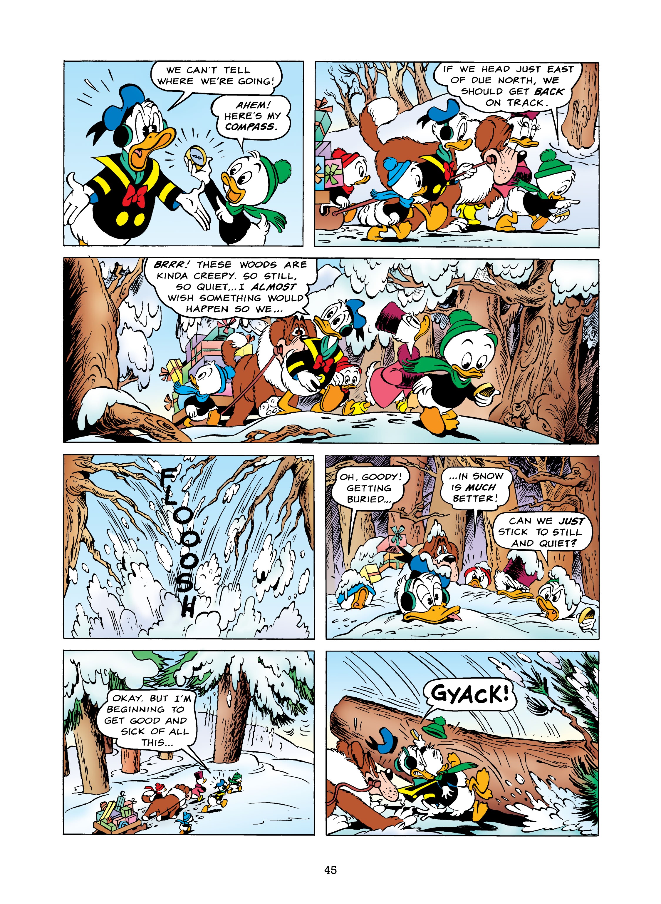 Read online Walt Disney's Uncle Scrooge & Donald Duck: Bear Mountain Tales comic -  Issue # TPB (Part 1) - 45